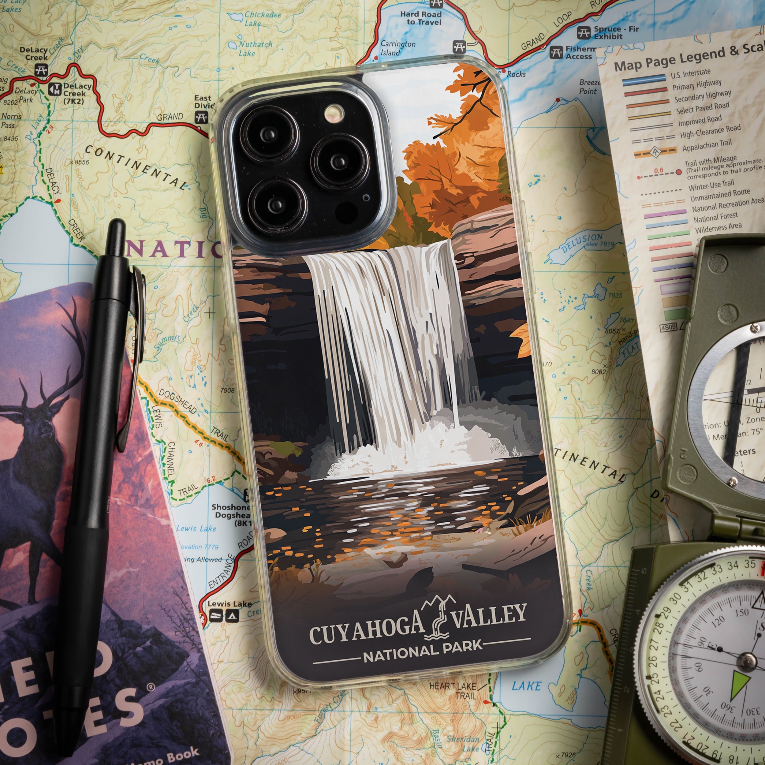 National Parks Cuyahoga Valley HD Apple iPhone 16 Mag-Safe Phone Case