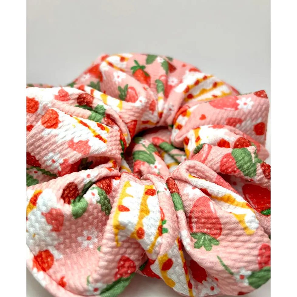 Strawberry Shortcake Bullet Scrunchie