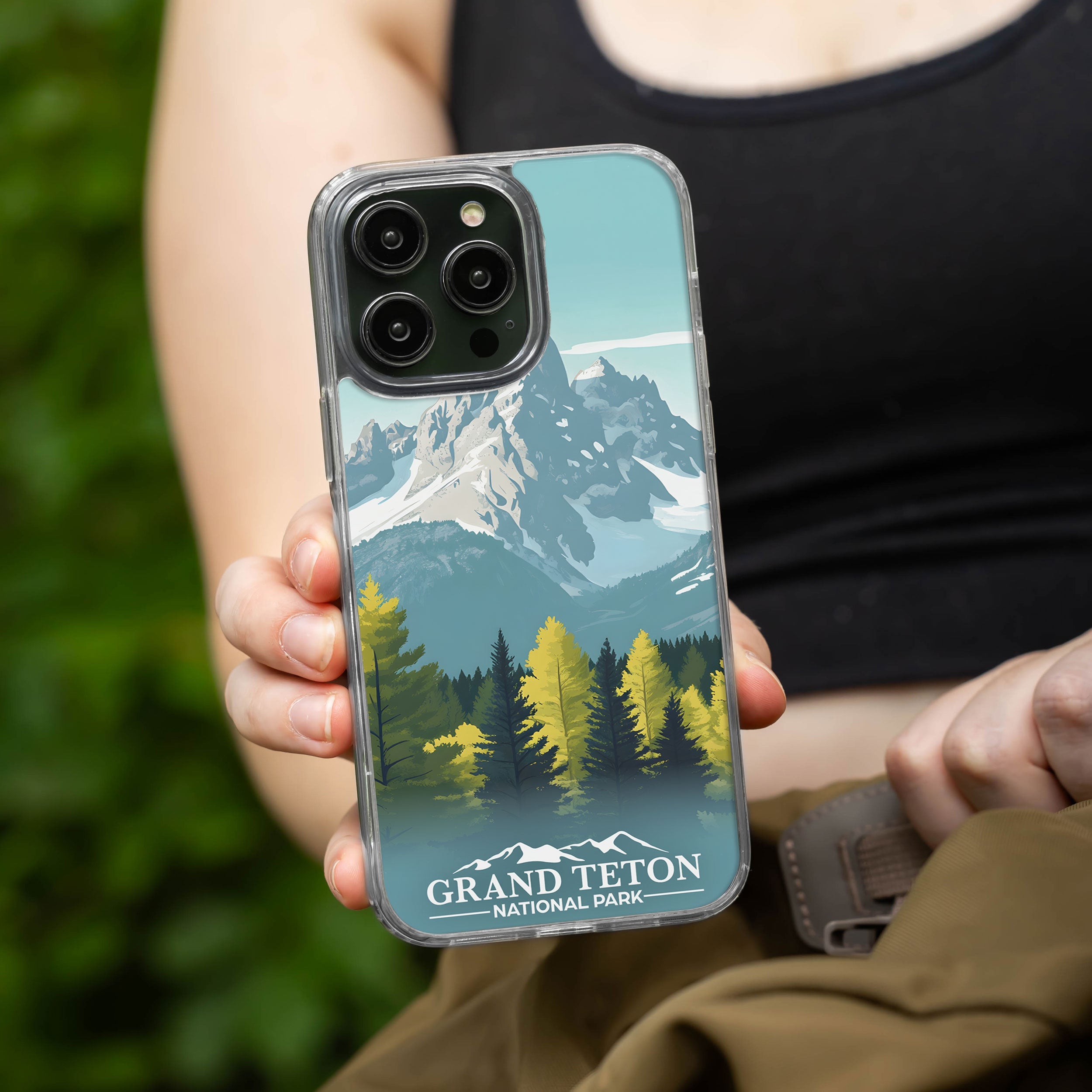 National Parks Grand Teton HD Apple iPhone 11 Series Phone Case
