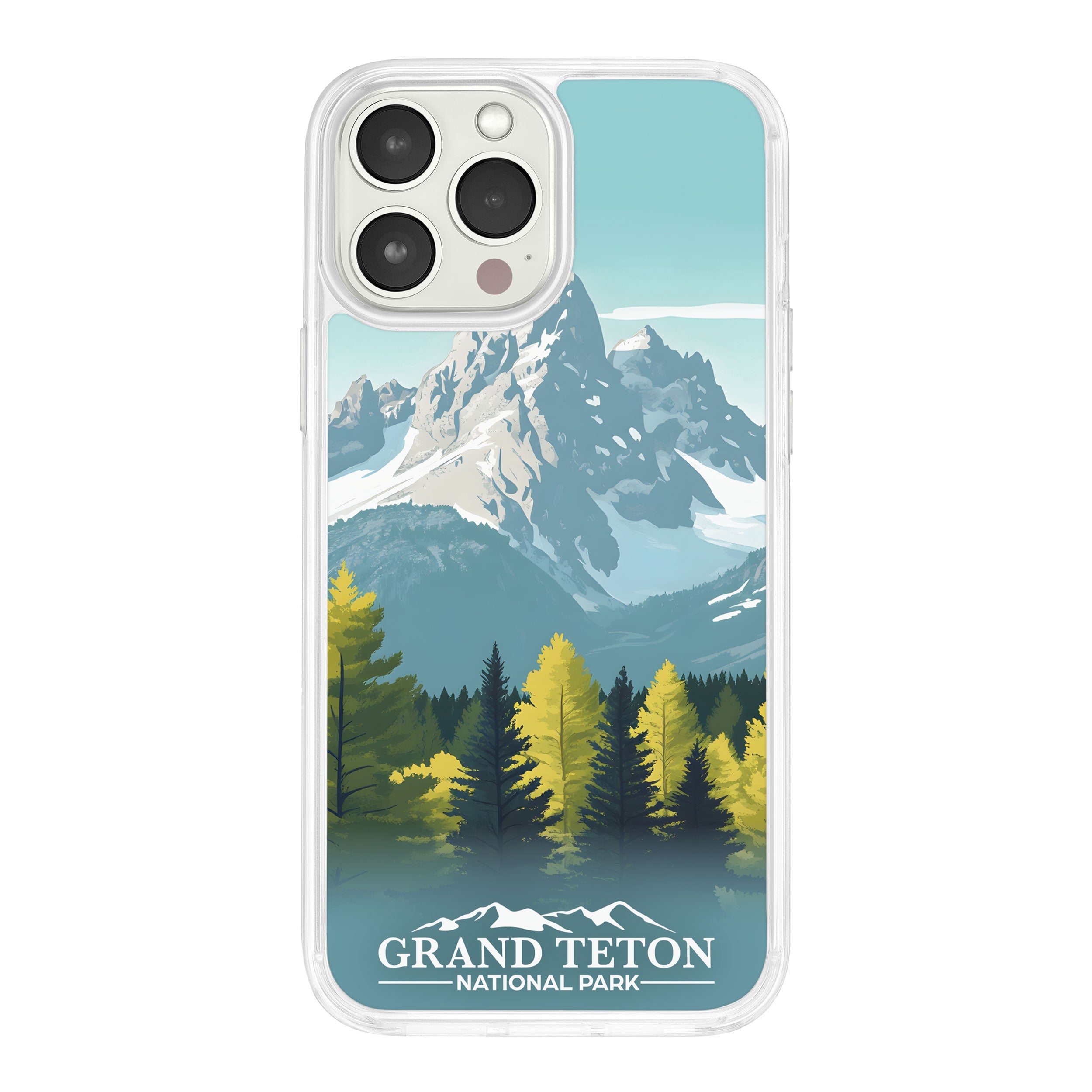 National Parks Grand Teton HD Apple iPhone 13 Series Mag-Safe Phone Case
