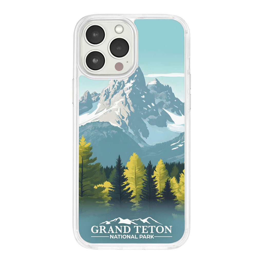 National Parks Grand Teton HD Apple iPhone 14 Series Mag-Safe Phone Case
