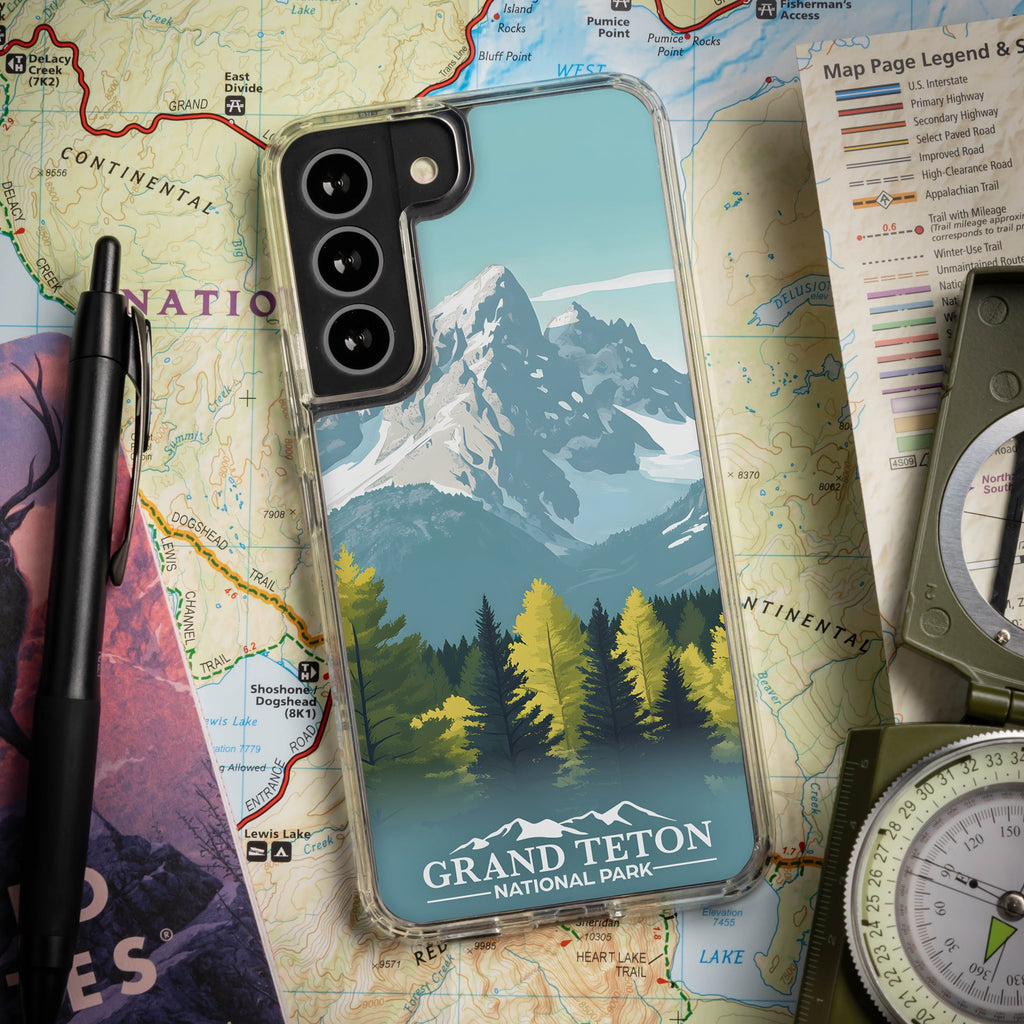 National Parks Grand Teton HD Samsung Galaxy S23 Phone Case