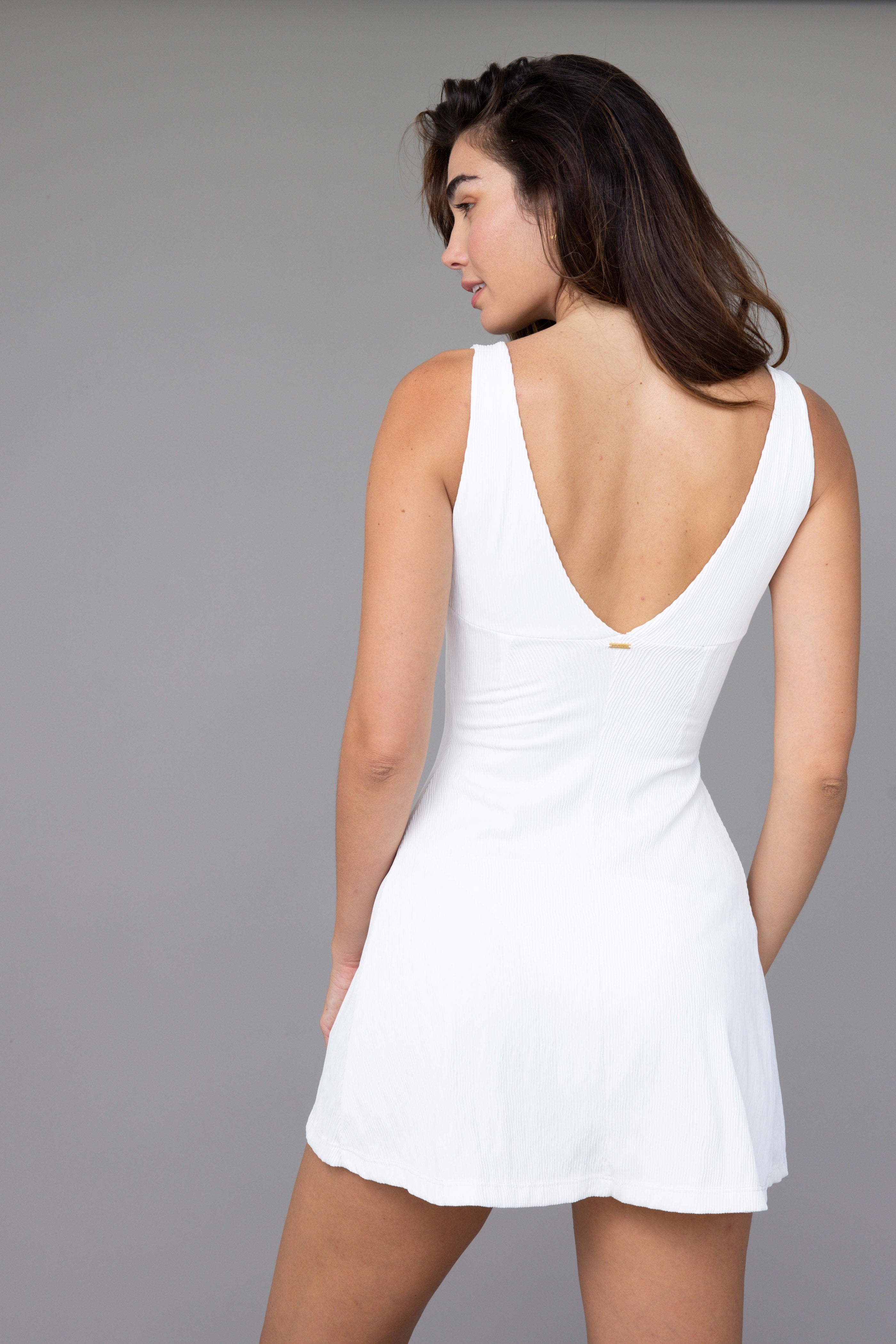 Blissful Waves -Mini Dress