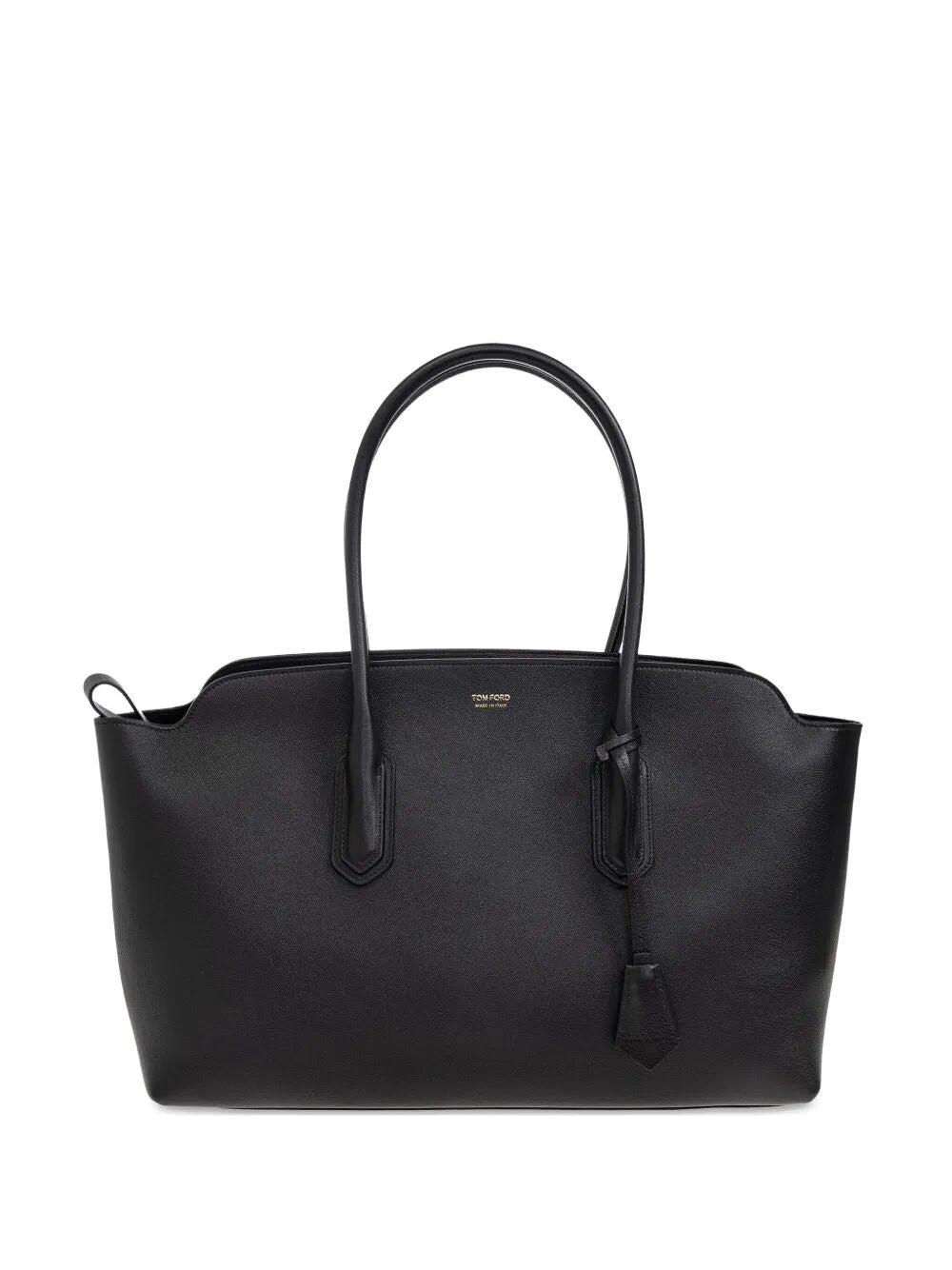 Tom Ford Women Natural Grain Leather Large Shoulder Bag