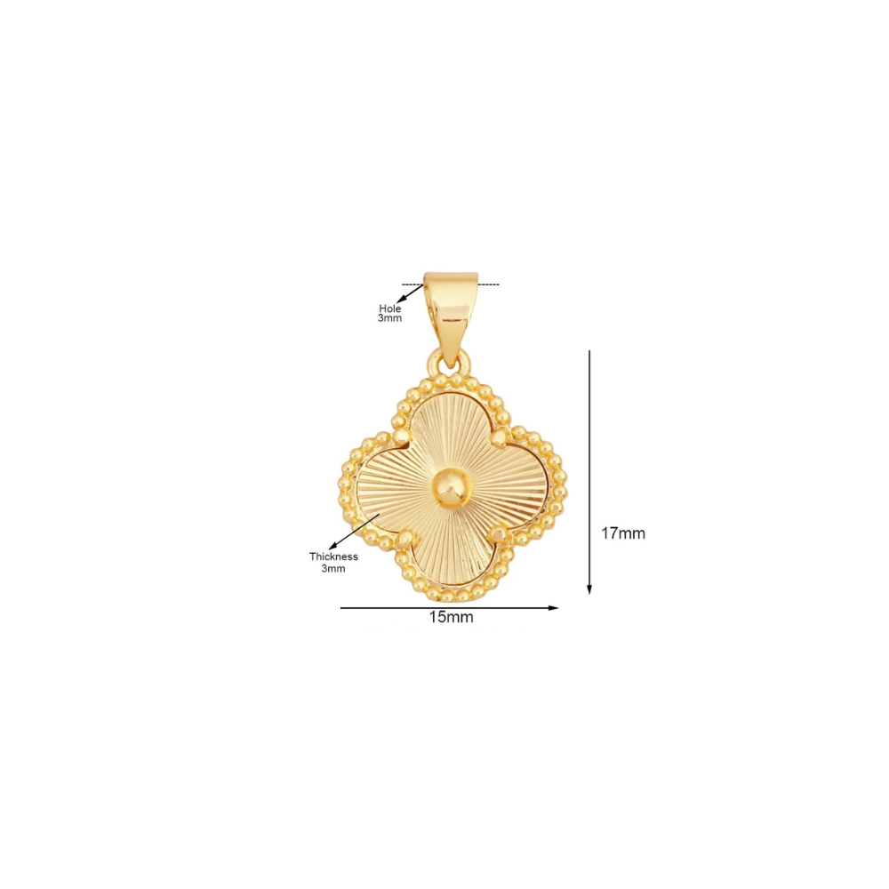 Golden Clover Charm ~ Deep South Originals
