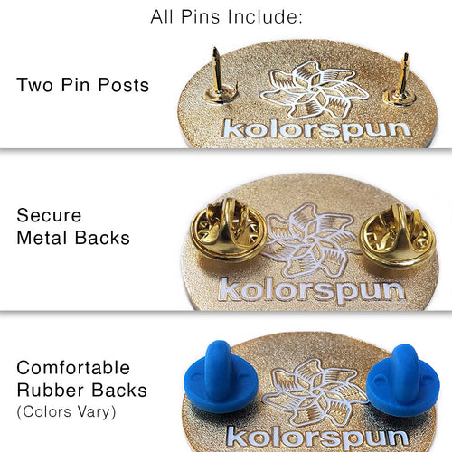 "Plastic Bag" Pin