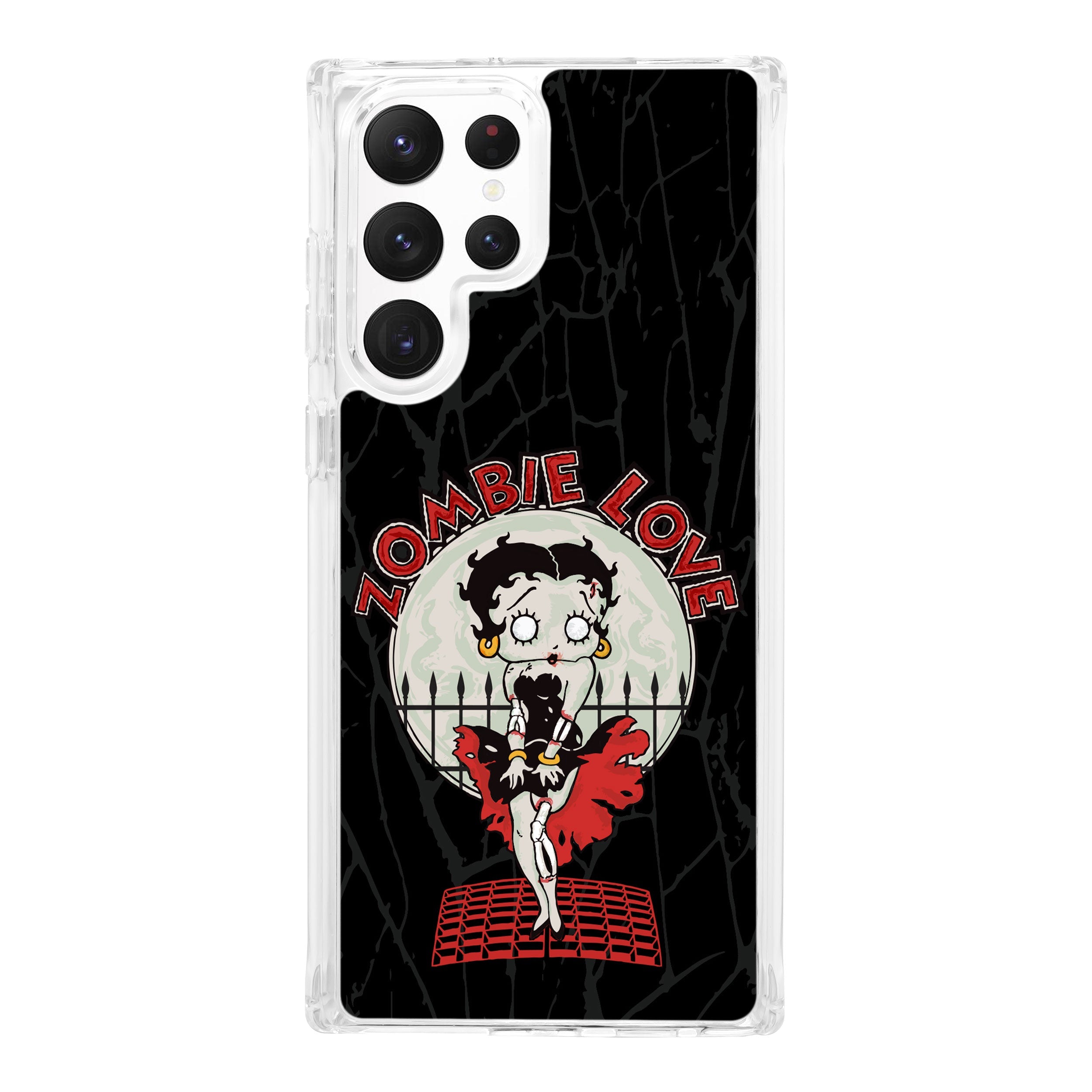 Betty Boop Zombie Love HD Samsung Galaxy S22 Series Phone Case
