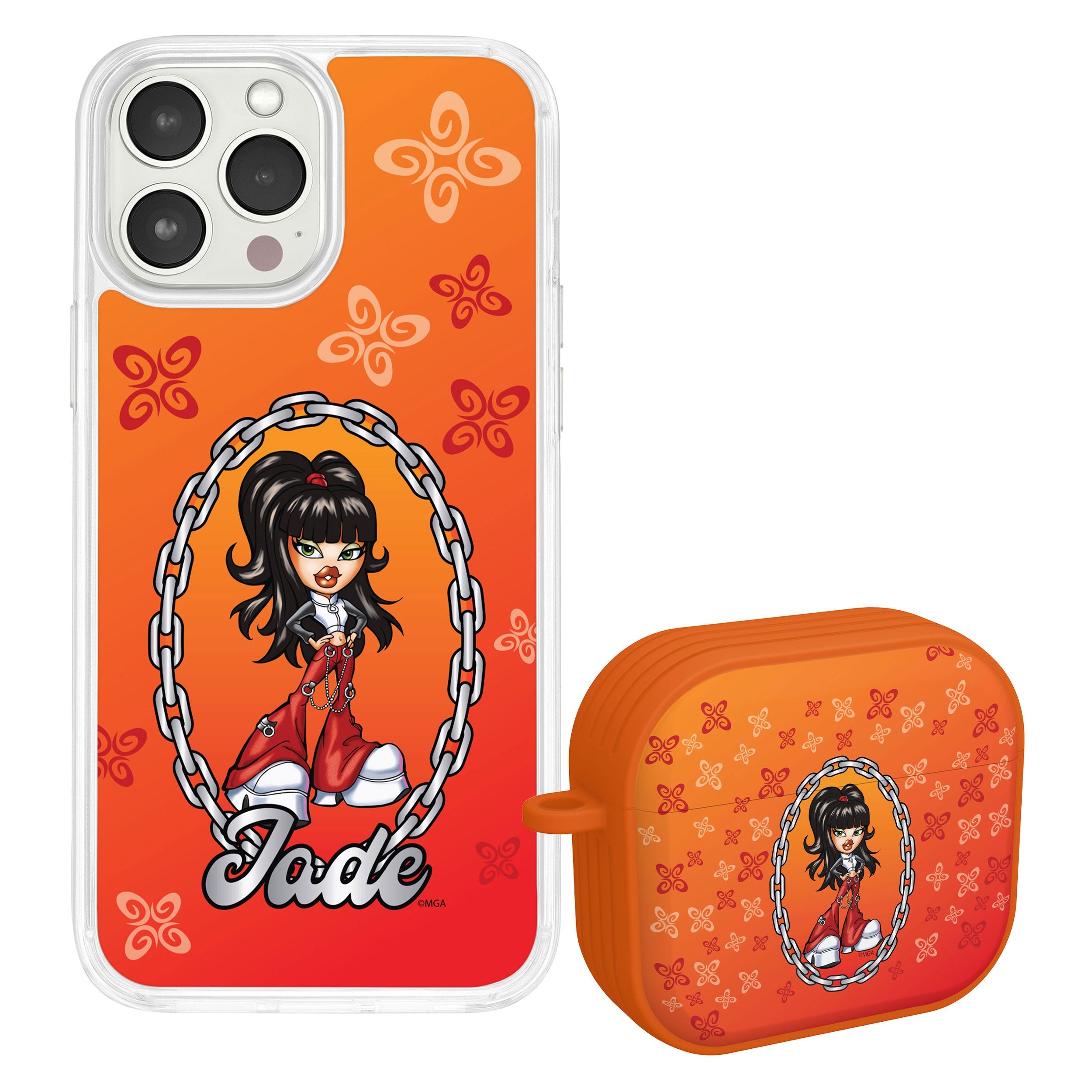 Bratz® Passion For Fashion HD Apple iPhone 13 Mag-Safe Phone Case and AirPods Gen 3 Combo Package
