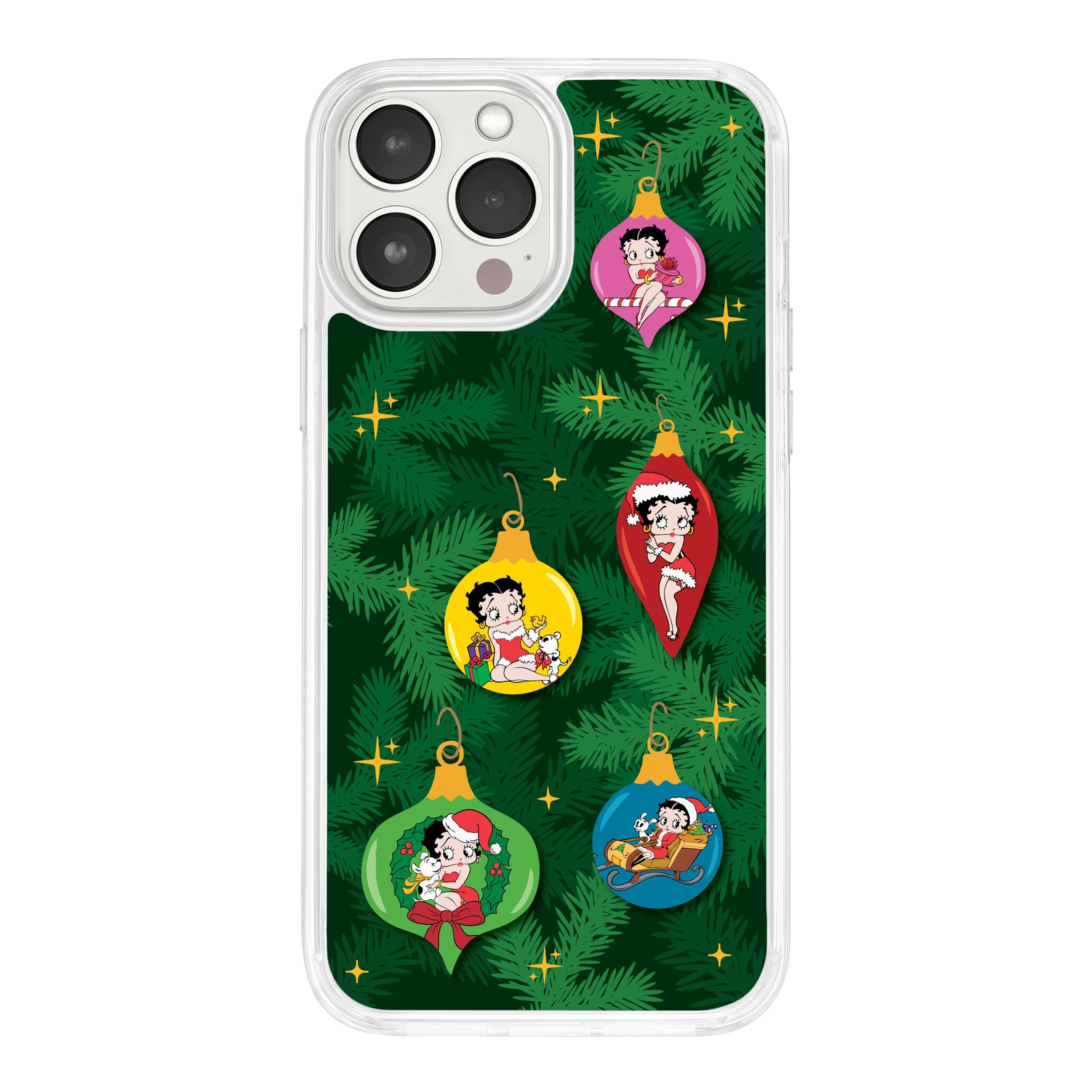 Betty Boop Happy Holidays HD Apple iPhone 11 Series Phone Case