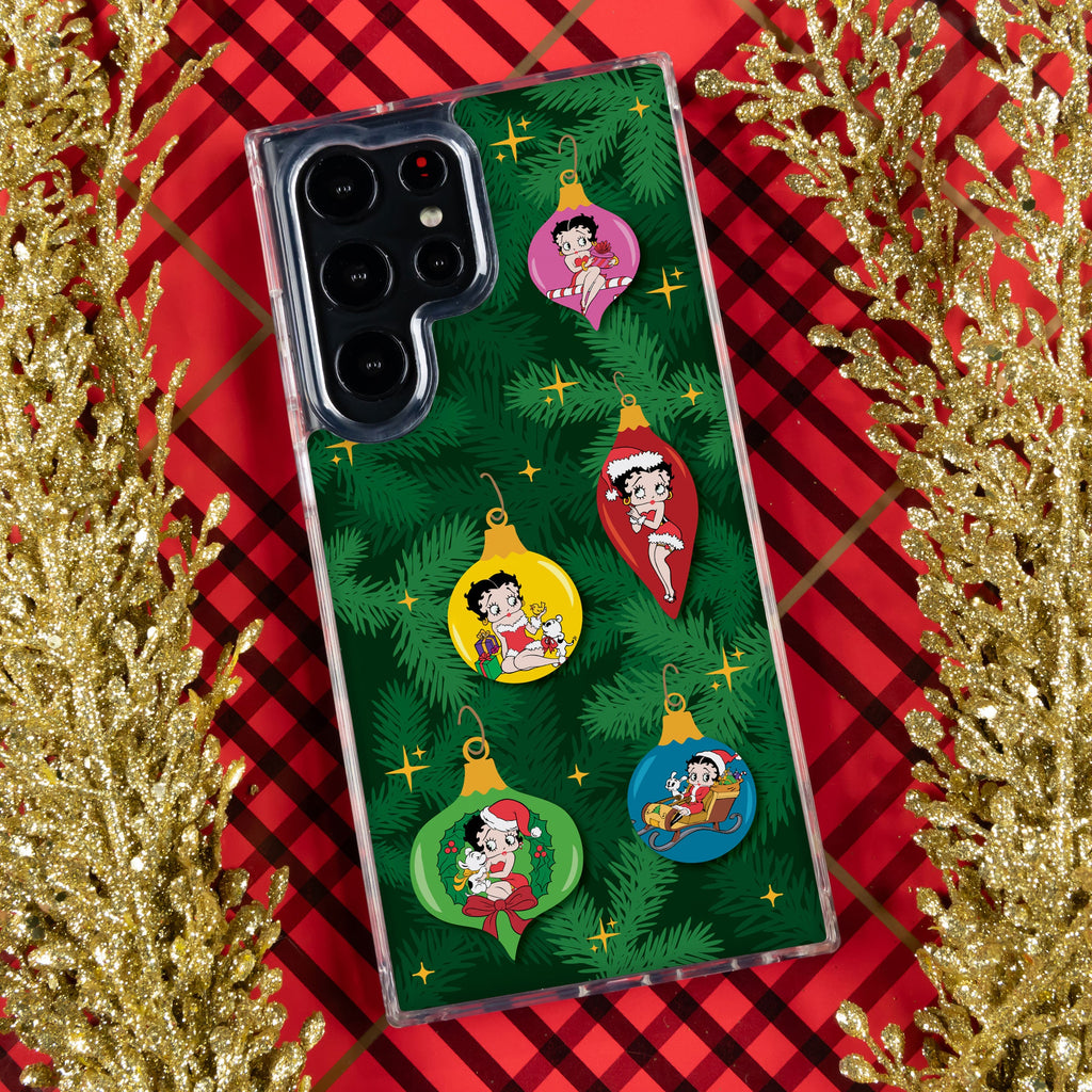 Betty Boop Happy Holidays HD Samsung Galaxy S23 Phone Case