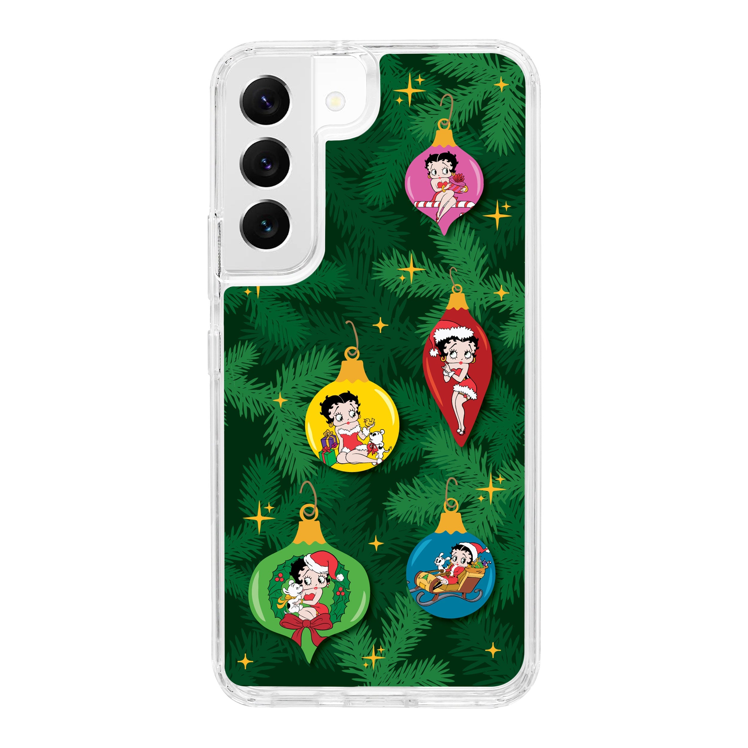 Betty Boop Happy Holidays HD Samsung Galaxy S22 Phone Case