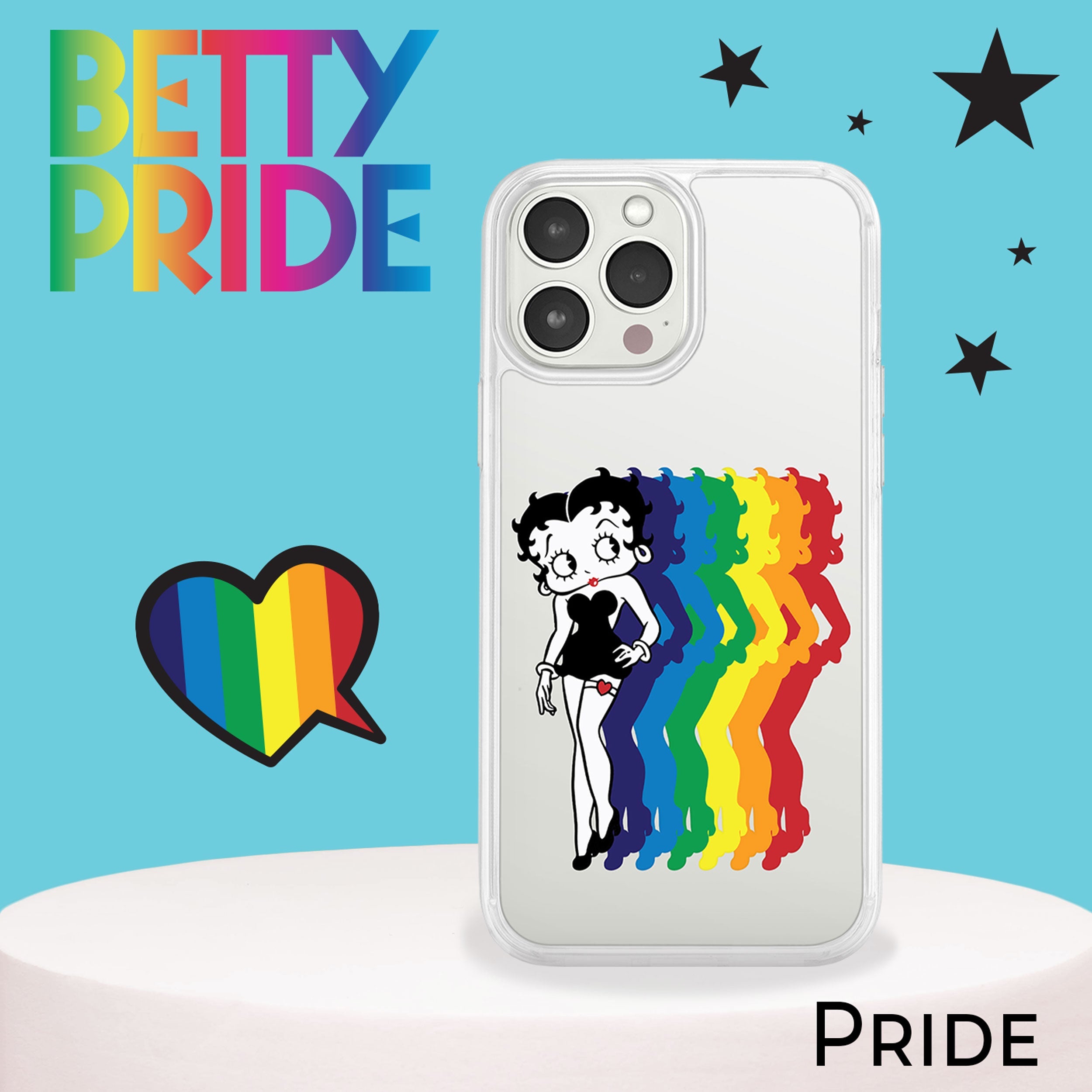 Betty Boop Pride HD Apple iPhone 16 Mag-Safe Phone Case