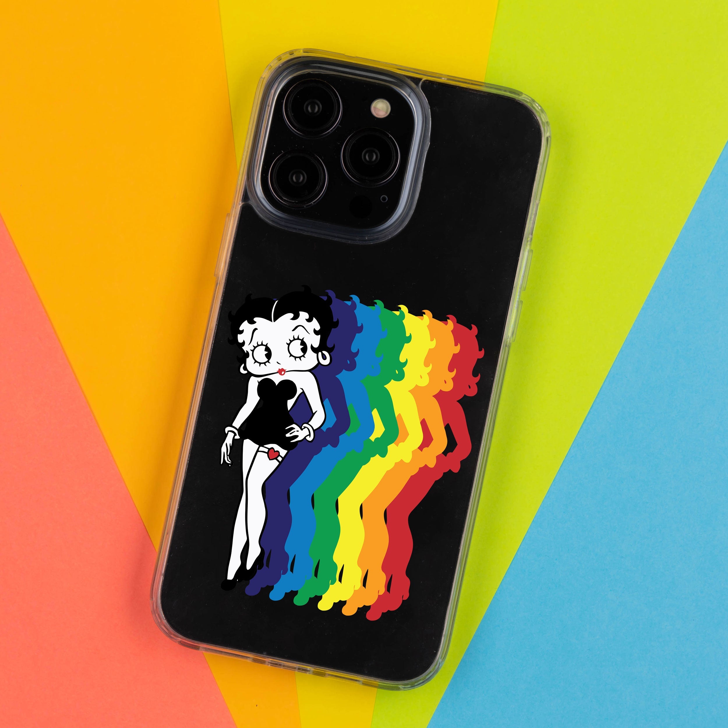 Betty Boop Pride HD Apple iPhone 16 Mag-Safe Phone Case