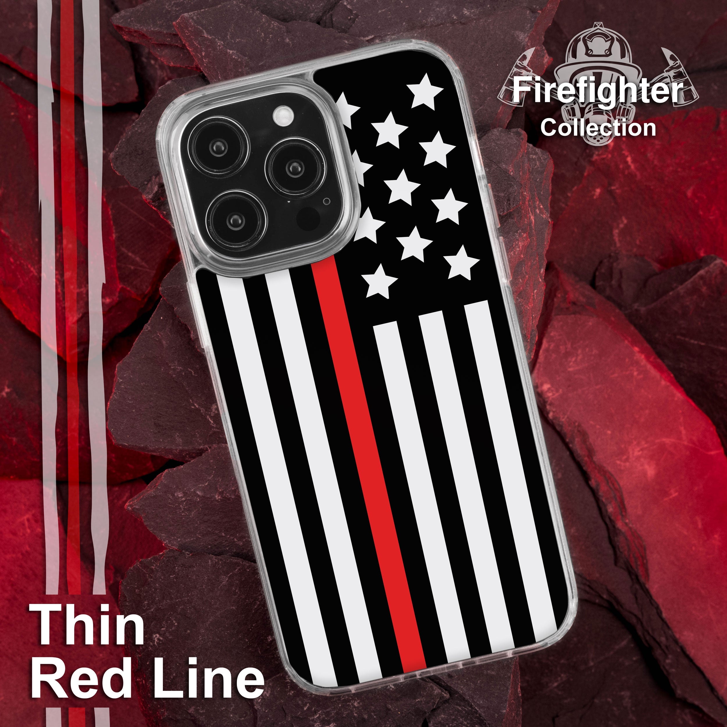 Firefighter HD Apple iPhone 12 Mag-Safe Phone Case