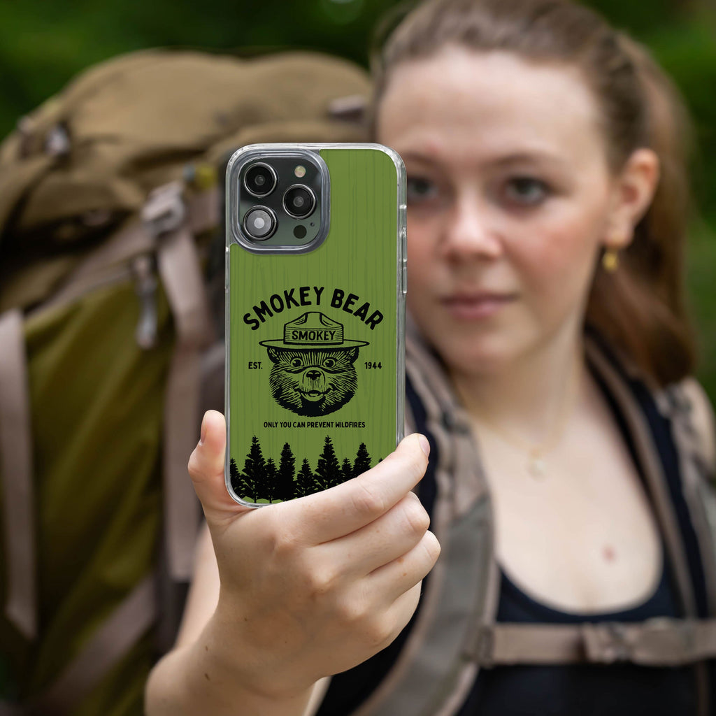 Smokey Bear Classic HD Apple iPhone 15 Series Mag-Safe Phone Case