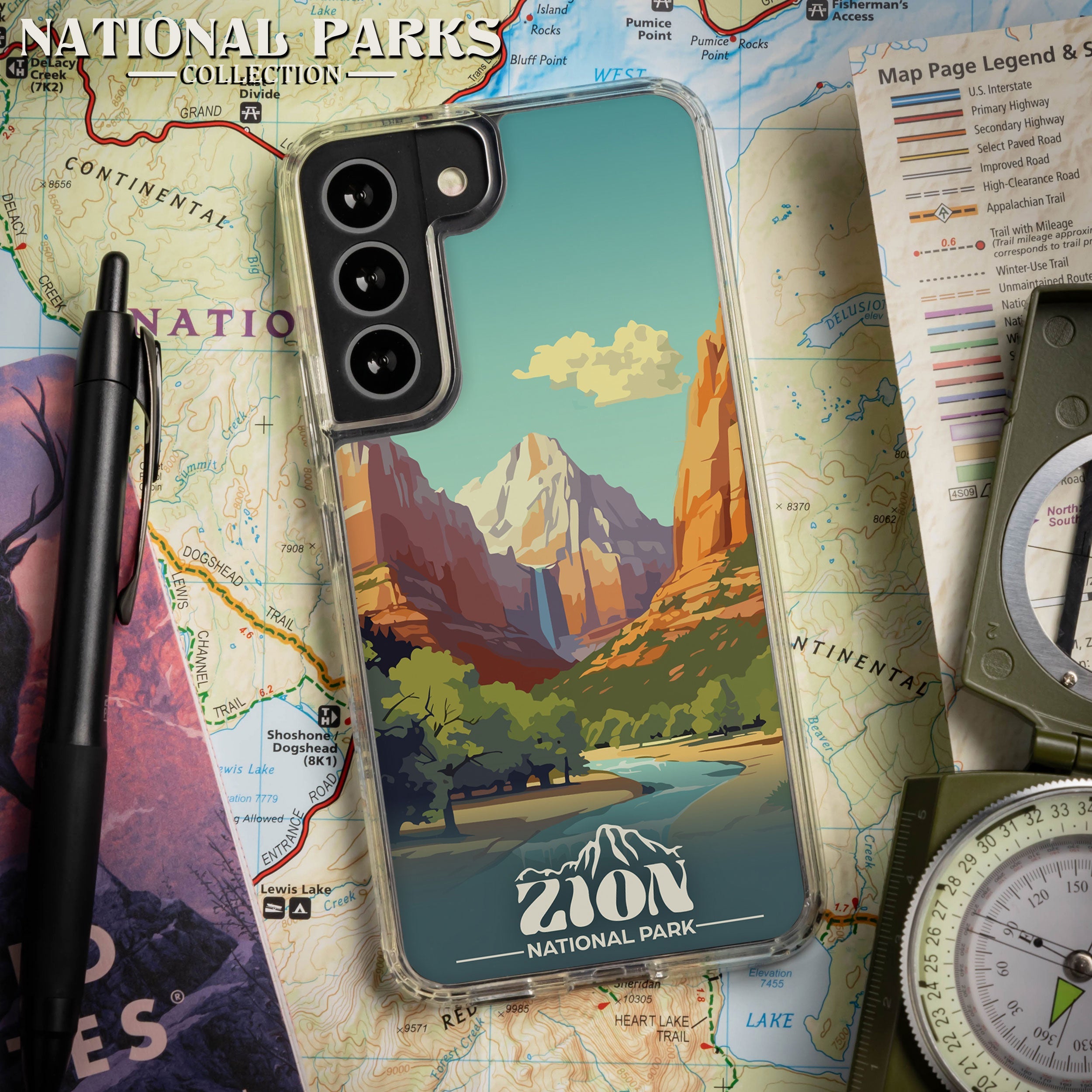 National Parks Zion HD Samsung Galaxy S21 Phone Case