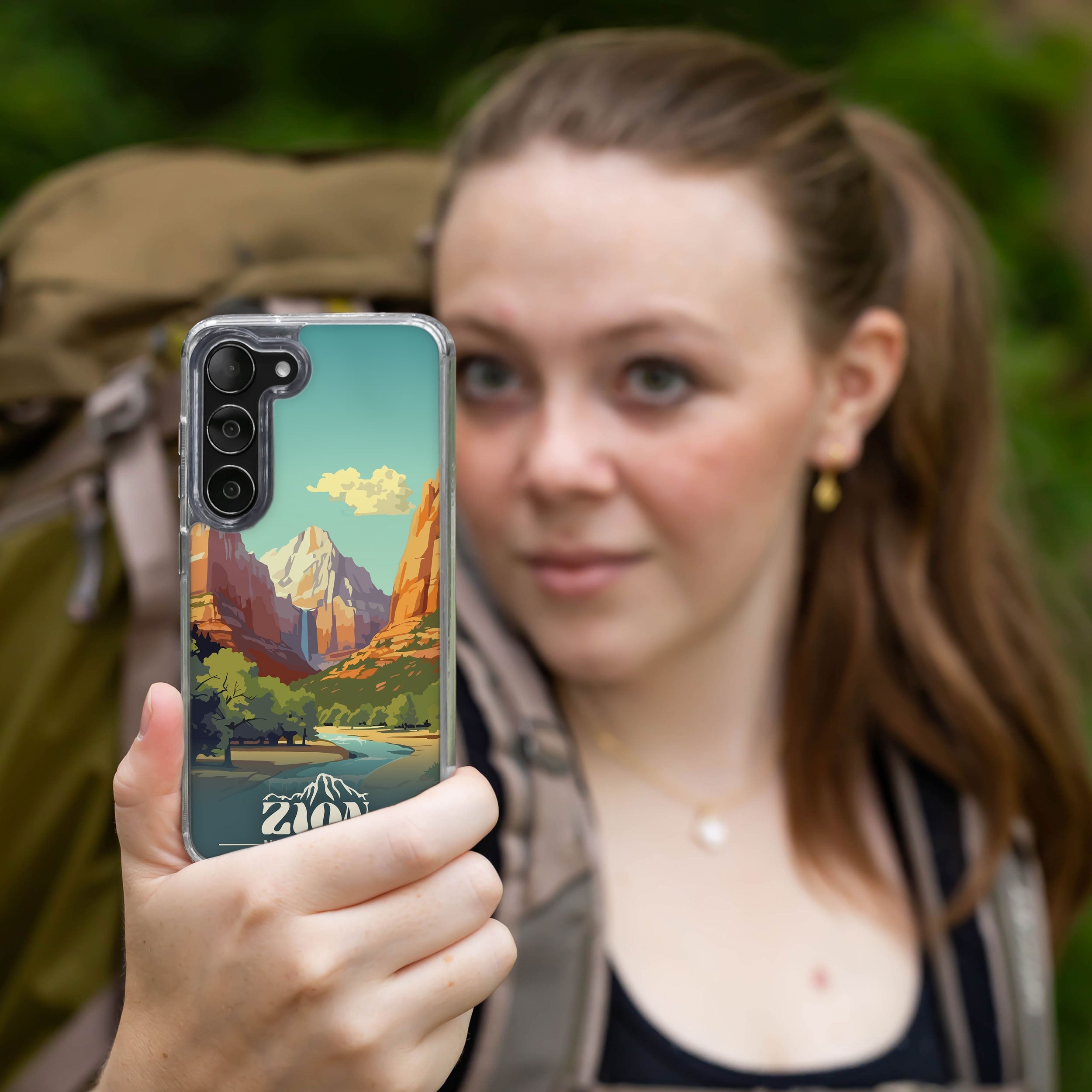 National Parks Zion HD Samsung Galaxy S21 Phone Case