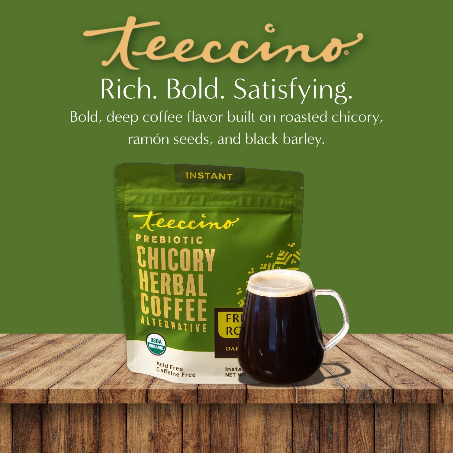 Instant French Roast Herbal Coffee