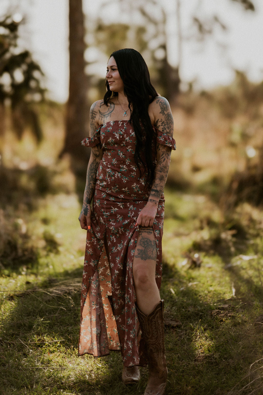 Floral Desert - Dress