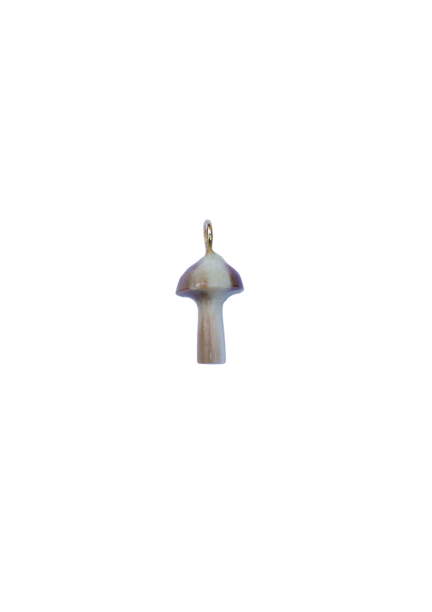 Mini Mushroom Horn Charm