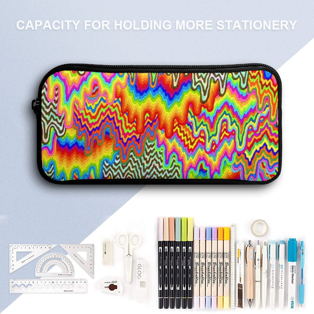 Psychedelic Backpack with Free Lunchbox and Travel Bag Included