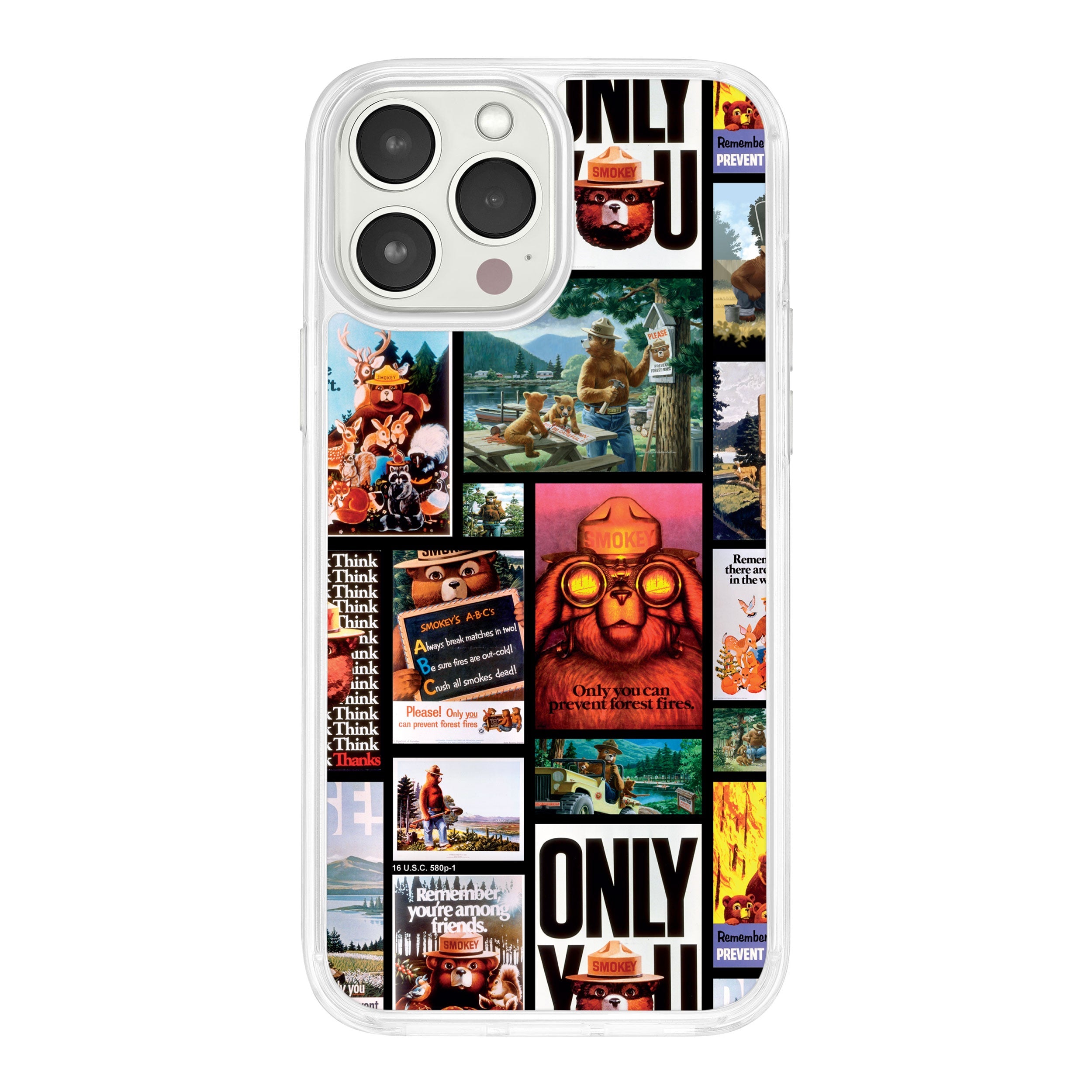 Smokey Bear Classic HD Apple iPhone 16 Mag-Safe Phone Case