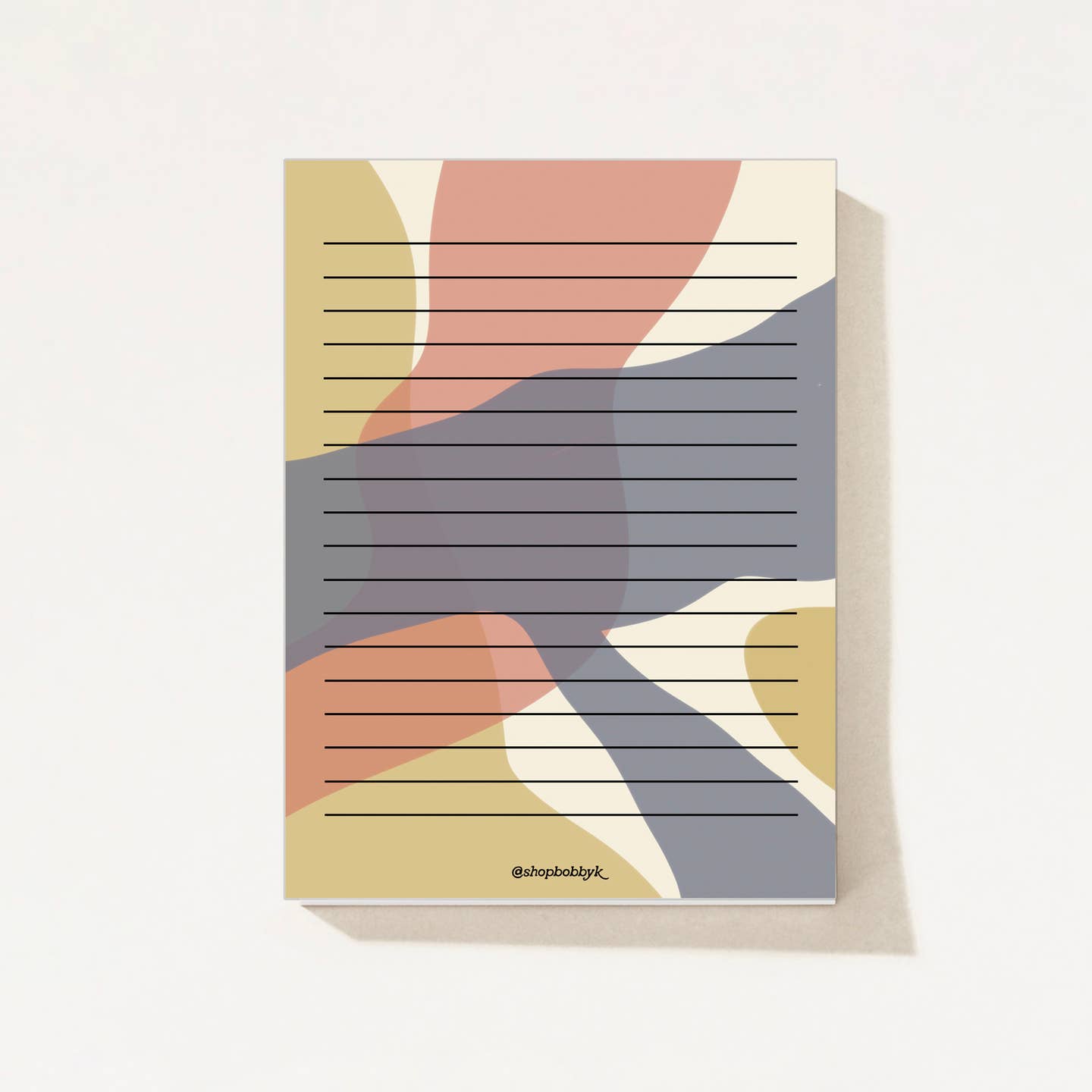 Warm Palette Notepad