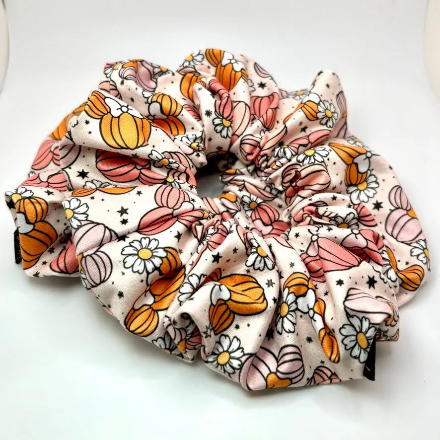 Mickey Pumpkins Fall Scrunchie