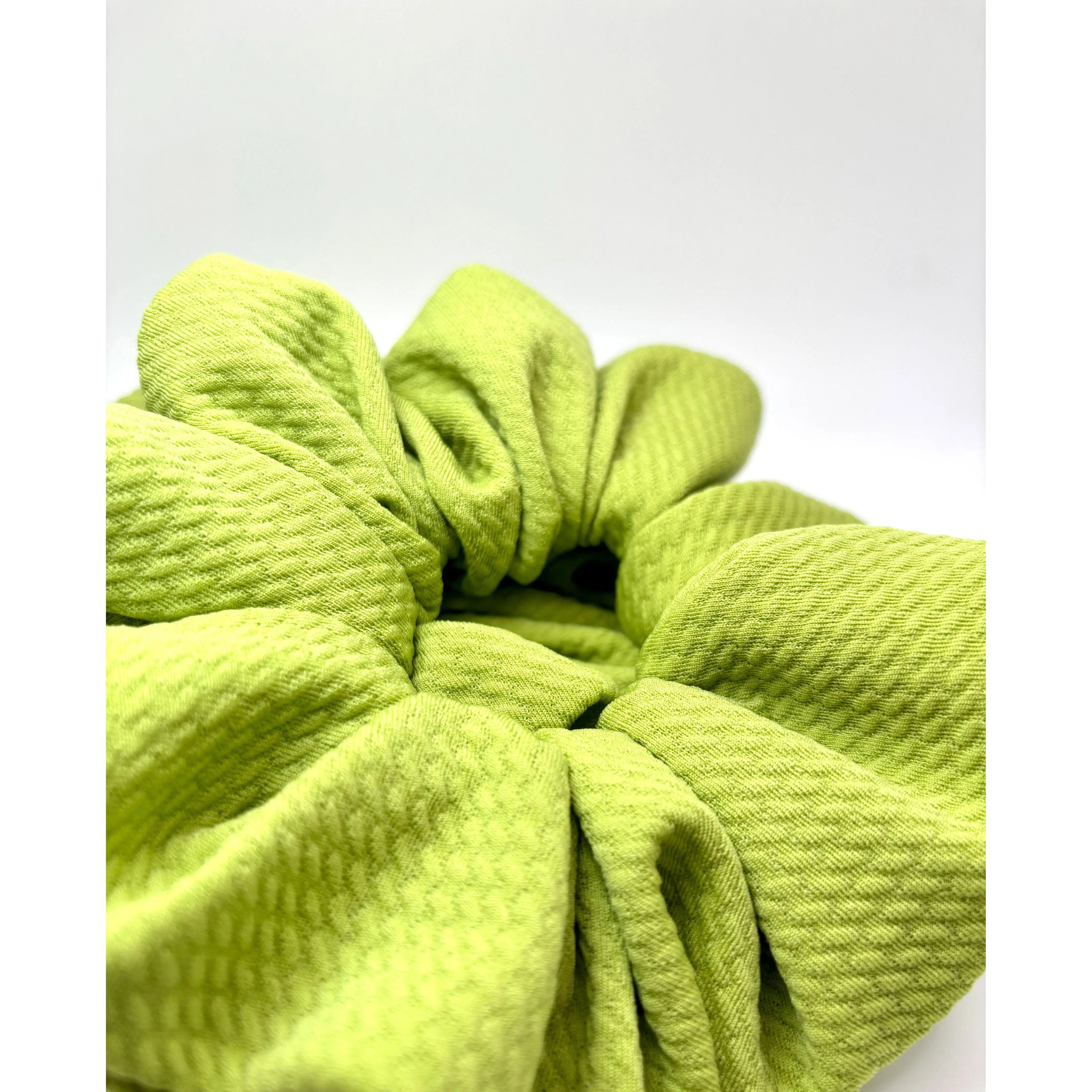 Olive Green Bullet Scrunchie