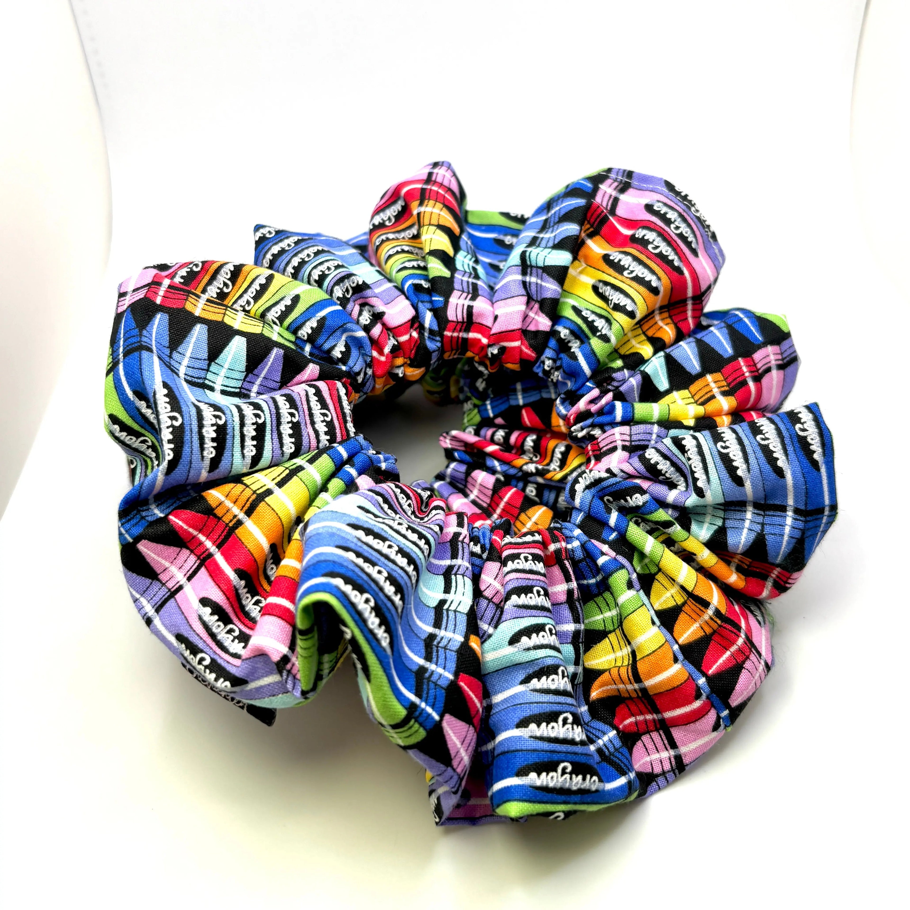Crayons School Scrunchie