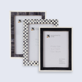 Picture Frame Combo Pack of 3 – Cloud Collection, 5" x 7"