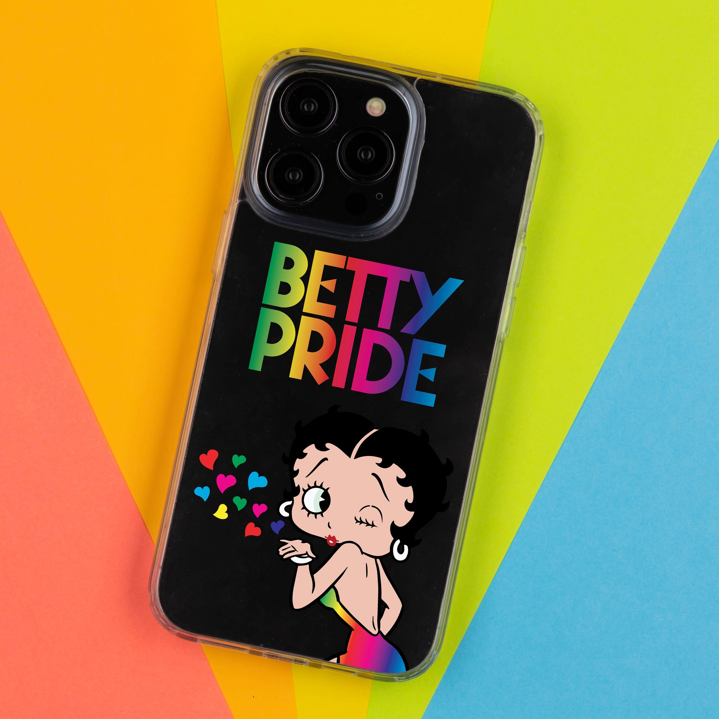 Betty Boop Pride HD Apple iPhone 16 Mag-Safe Phone Case
