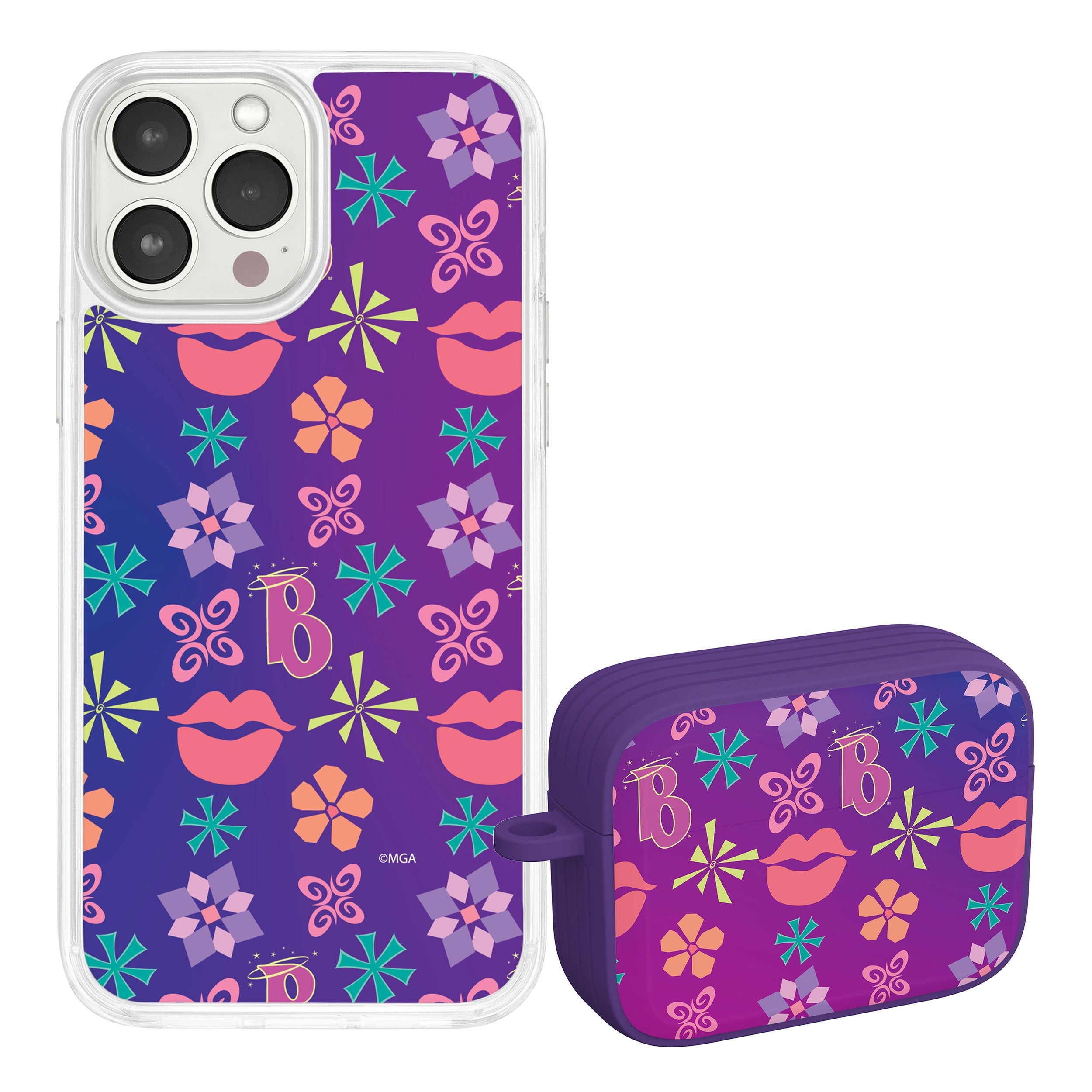 Bratz® Classic HD Apple iPhone 14 Mag-Safe Phone Case and AirPods AirPods Pro Combo Package