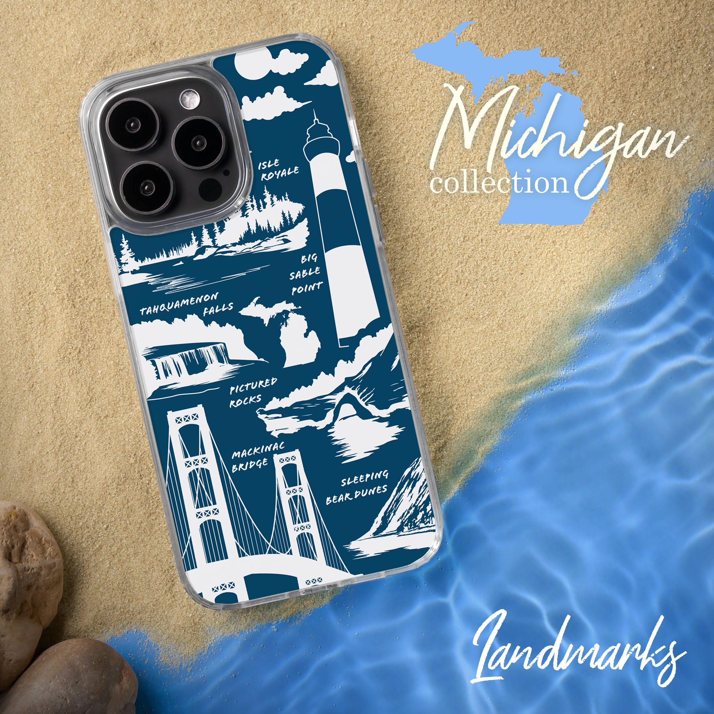 Michigan HD Apple iPhone 11 Series Phone Case