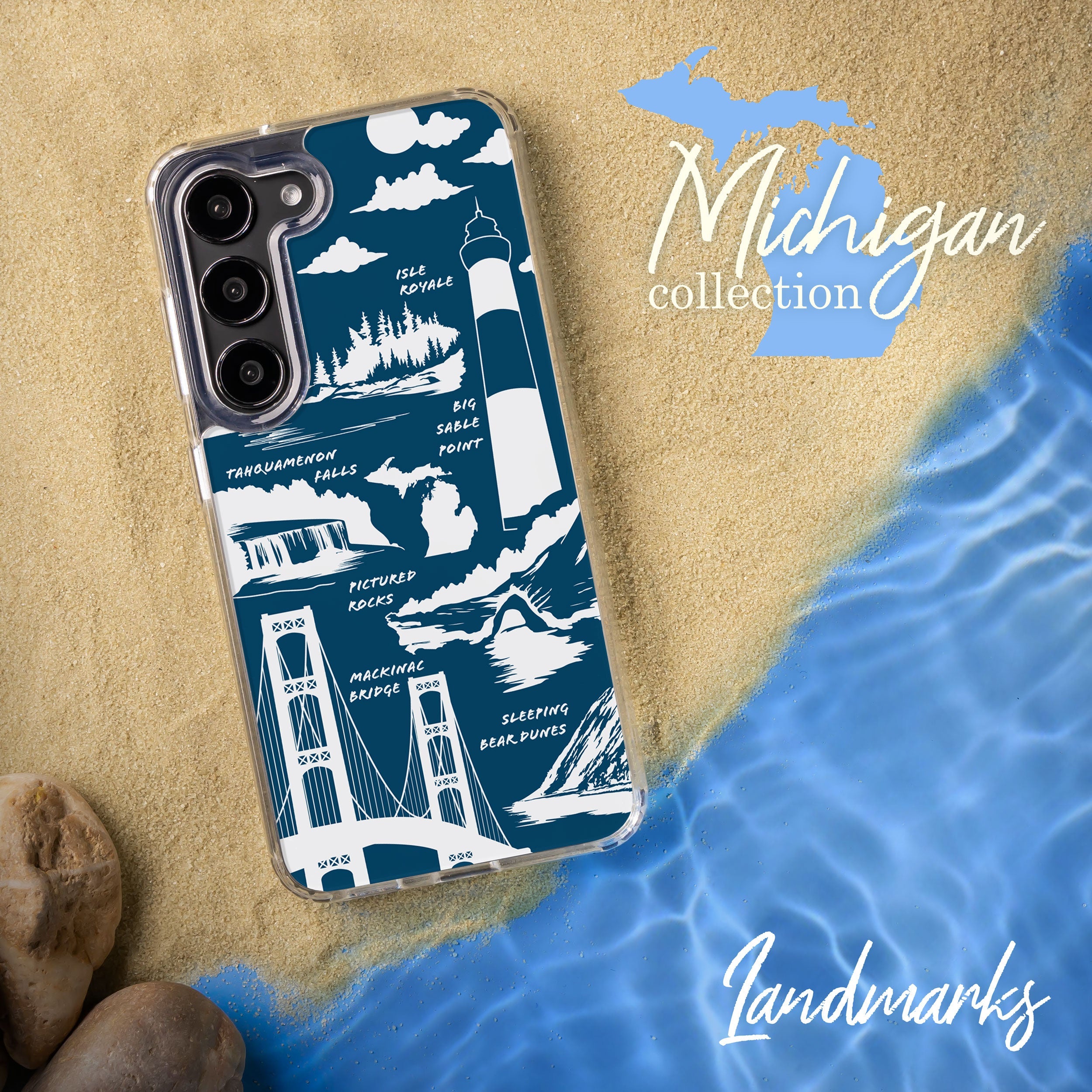 Michigan HD Samsung Galaxy S23 Phone Case