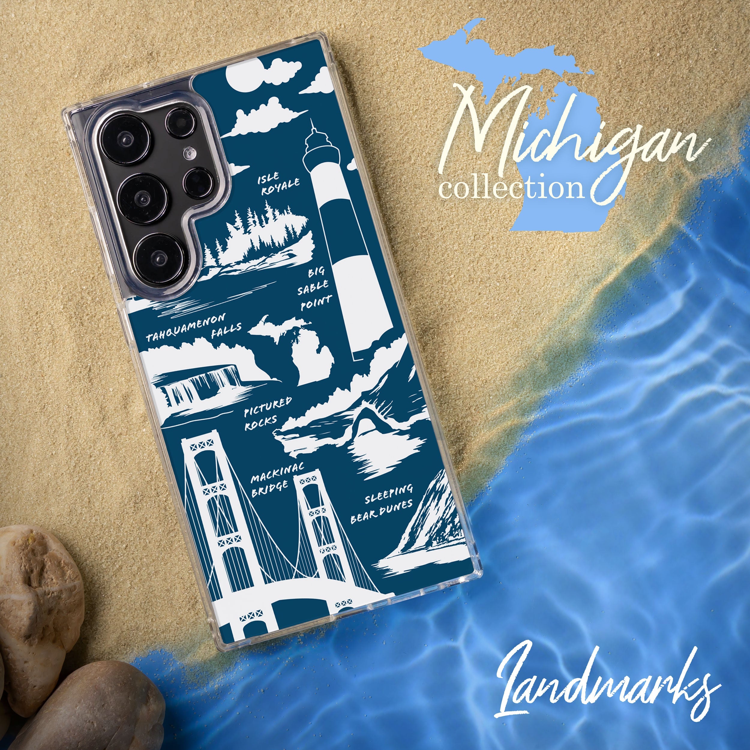 Michigan HD Samsung Galaxy S23 Phone Case