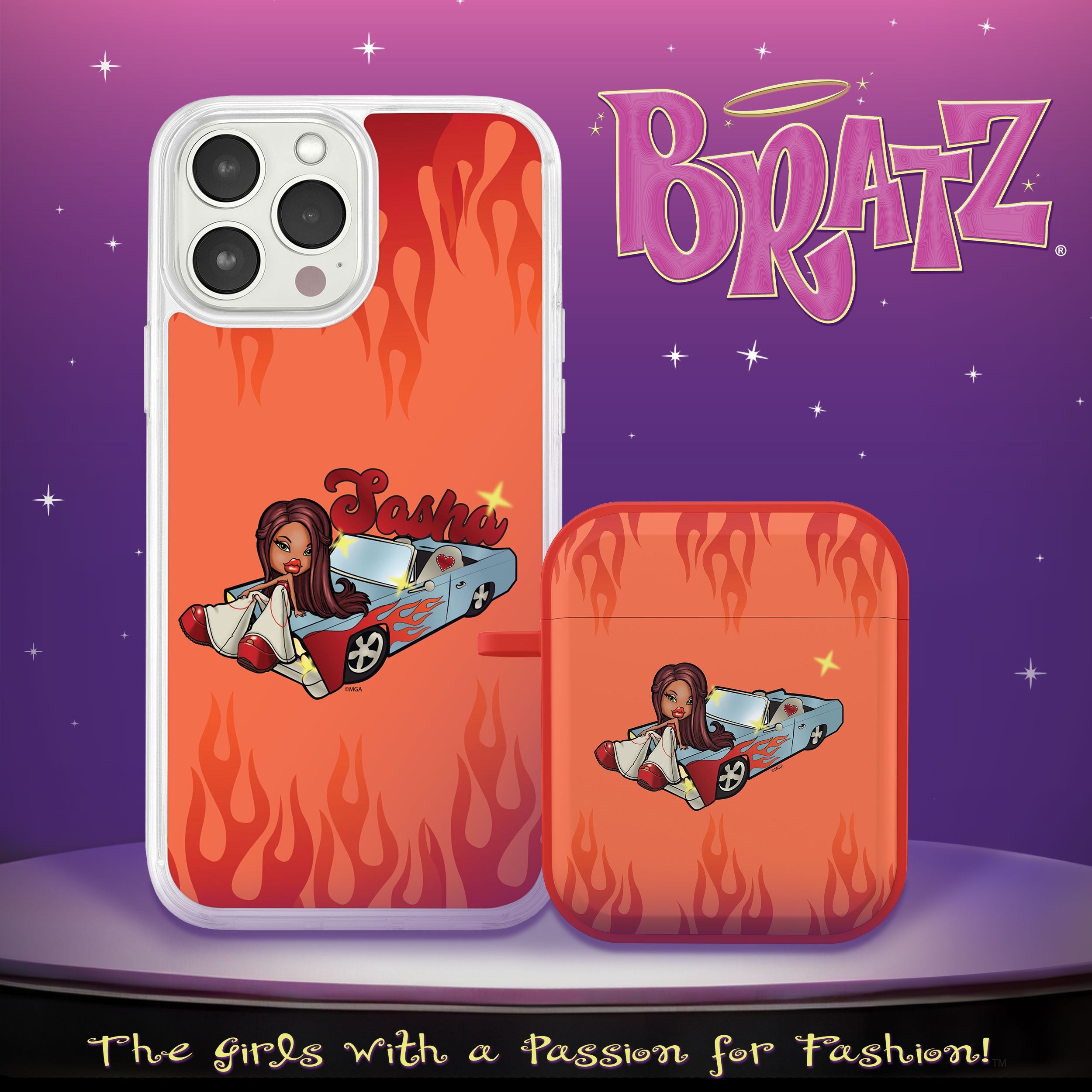 Bratz® Passion For Fashion HD Apple iPhone 11 Series and AirPods Gen 1 & 2 Combo Package
