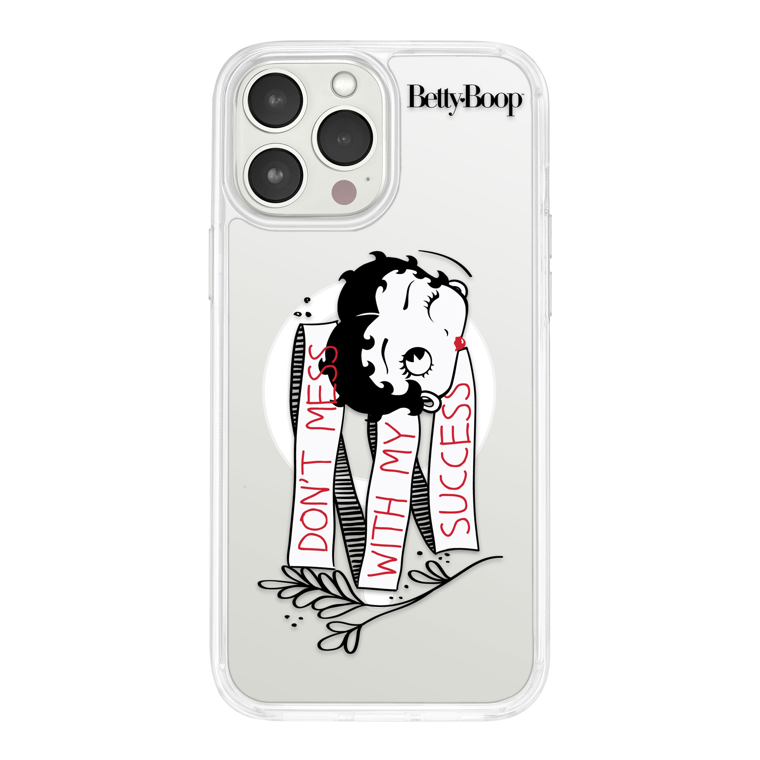 Betty Boop Girl Power HD Apple iPhone 14 Mag-Safe Phone Case
