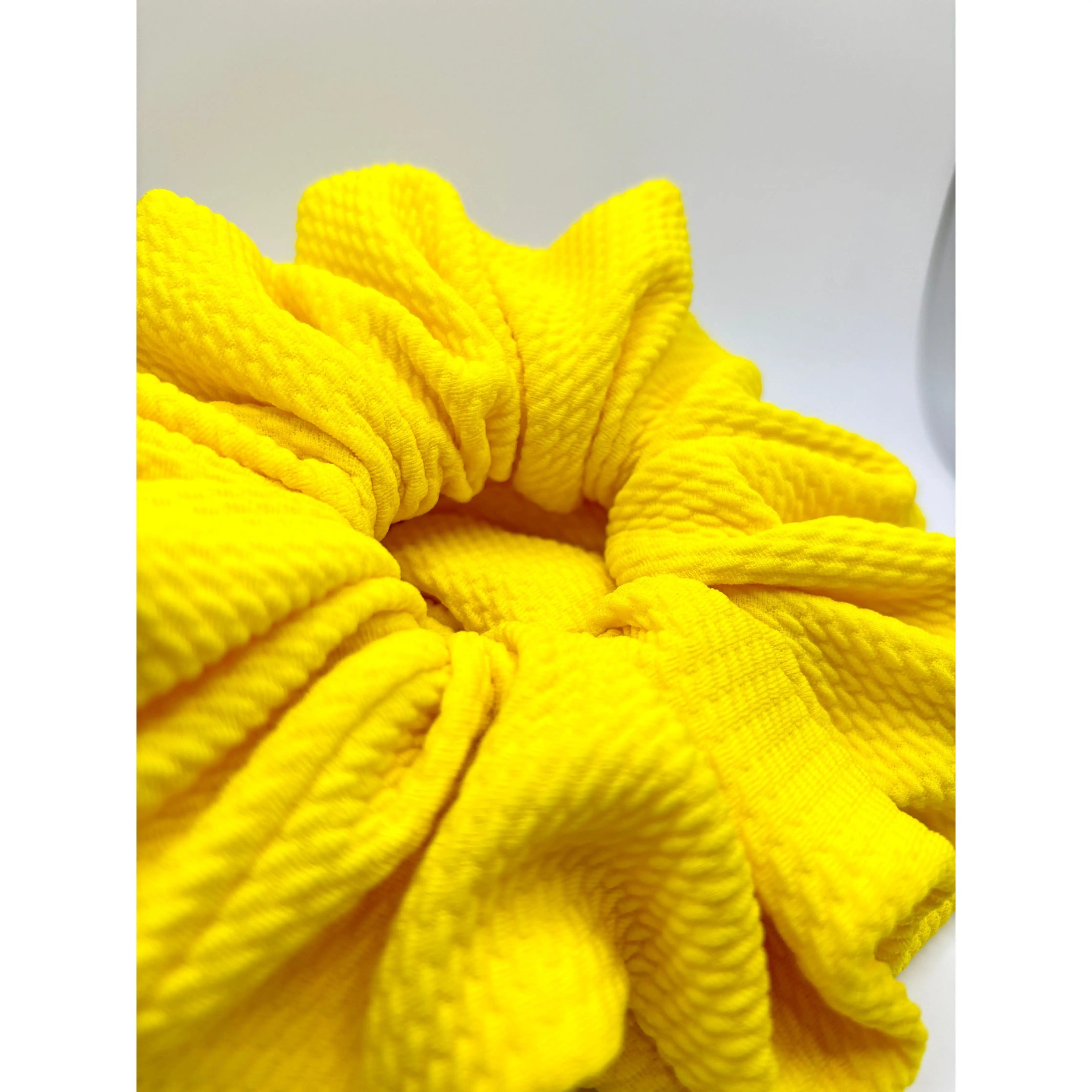Yellow Bullet Scrunchie