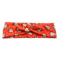 Red Tree Cakes Twist Knot Christmas Headband