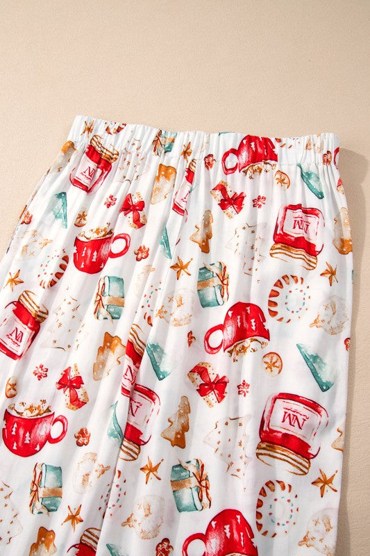 Christmas Shirt and Pants Pajama Set