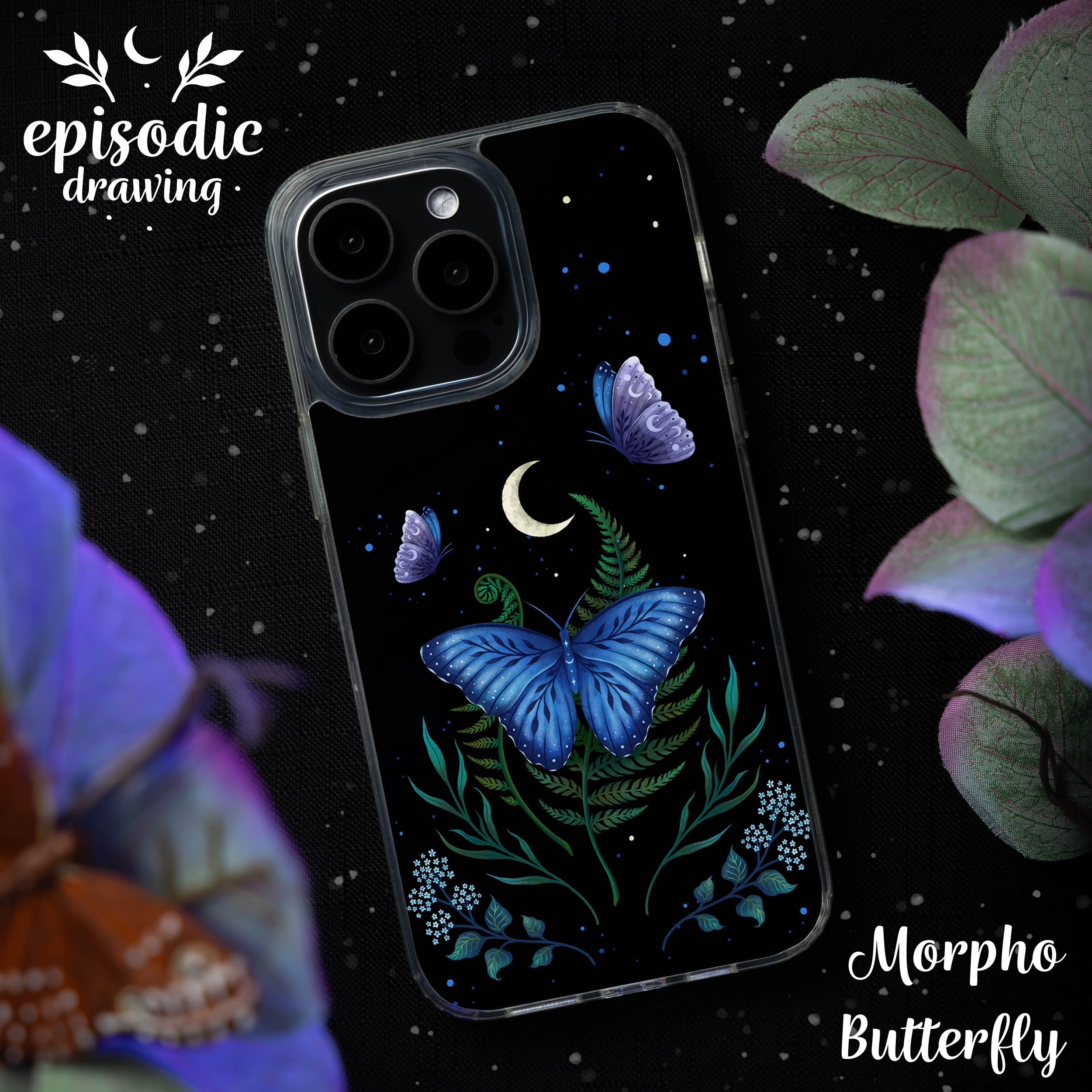 Episodic Drawing Enchanted Collection HD Apple iPhone 11 Series Phone Case