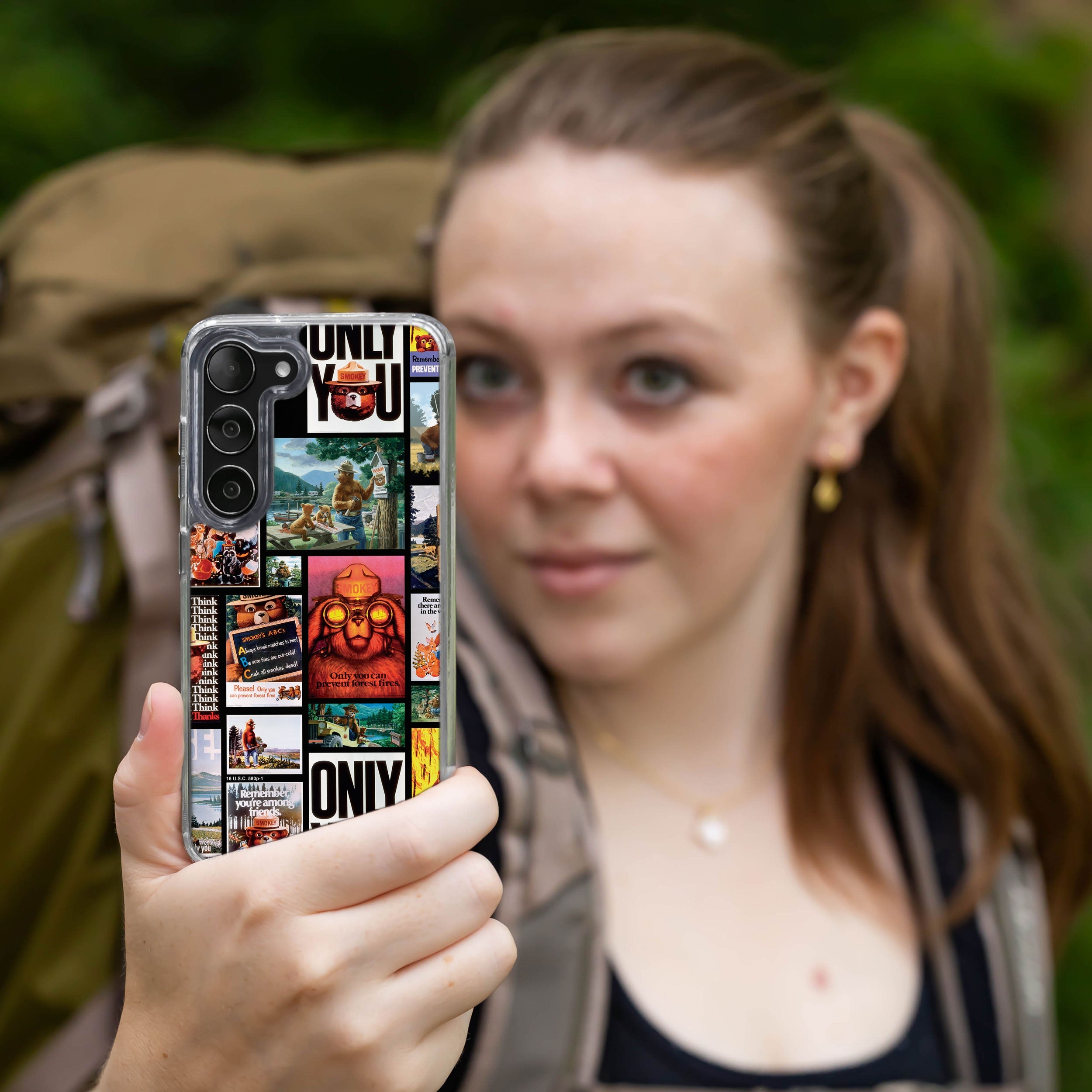 Smokey Bear Classic HD Samsung Galaxy S22 Phone Case