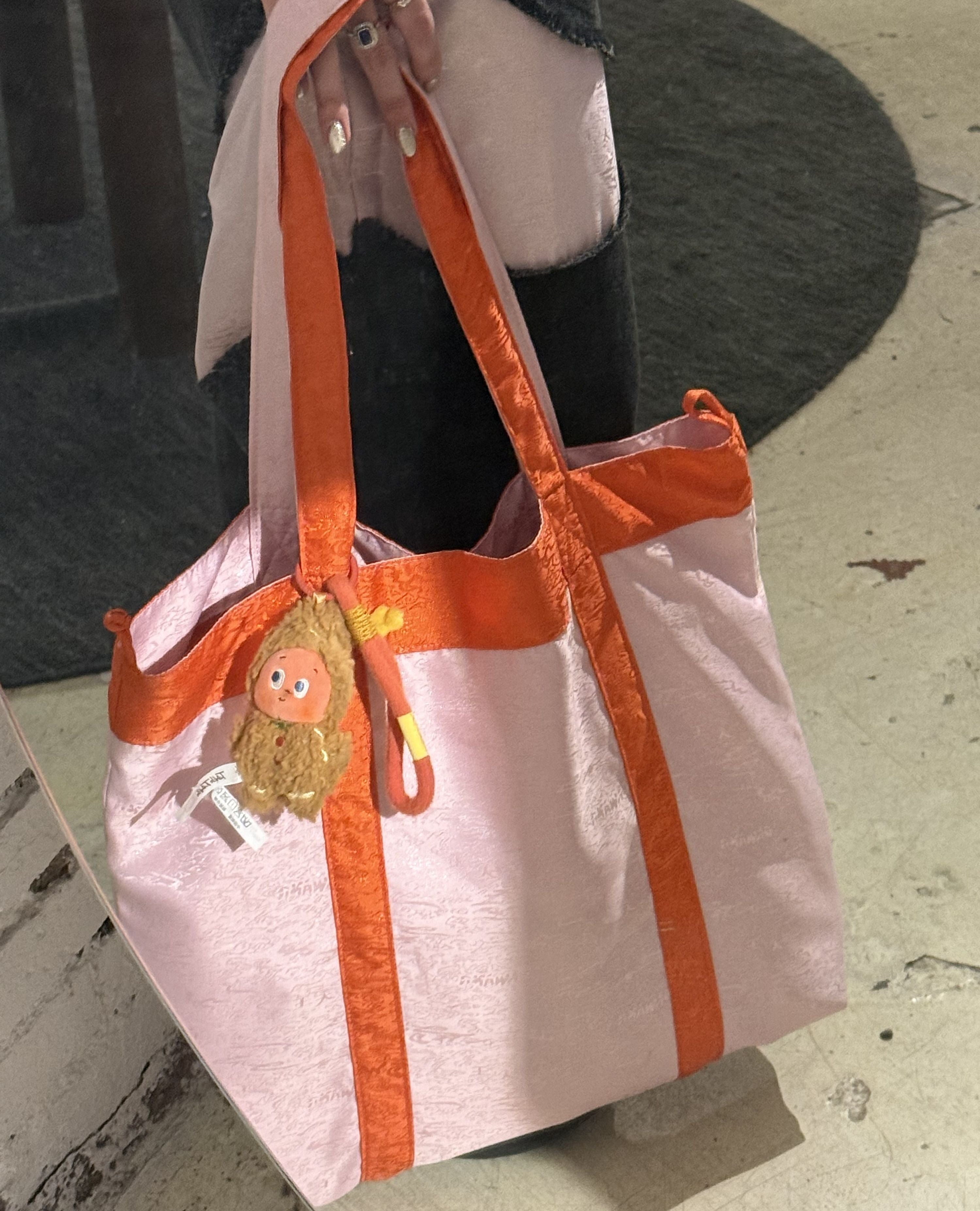 Shuang Reversible Tote Bag Pink/Red