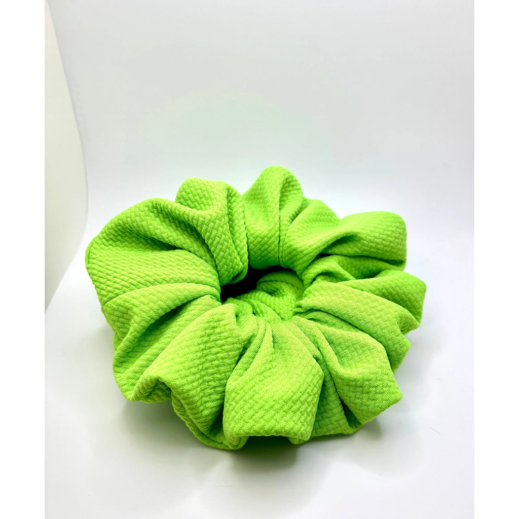 Light Green Summer Bullet Scrunchie