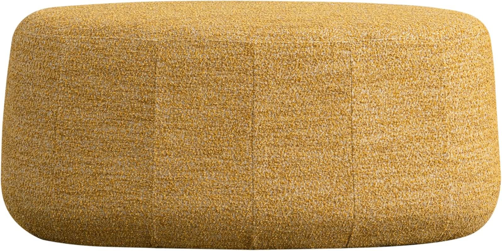 40-Inch Oval Upholstered Ottoman For Modern Living