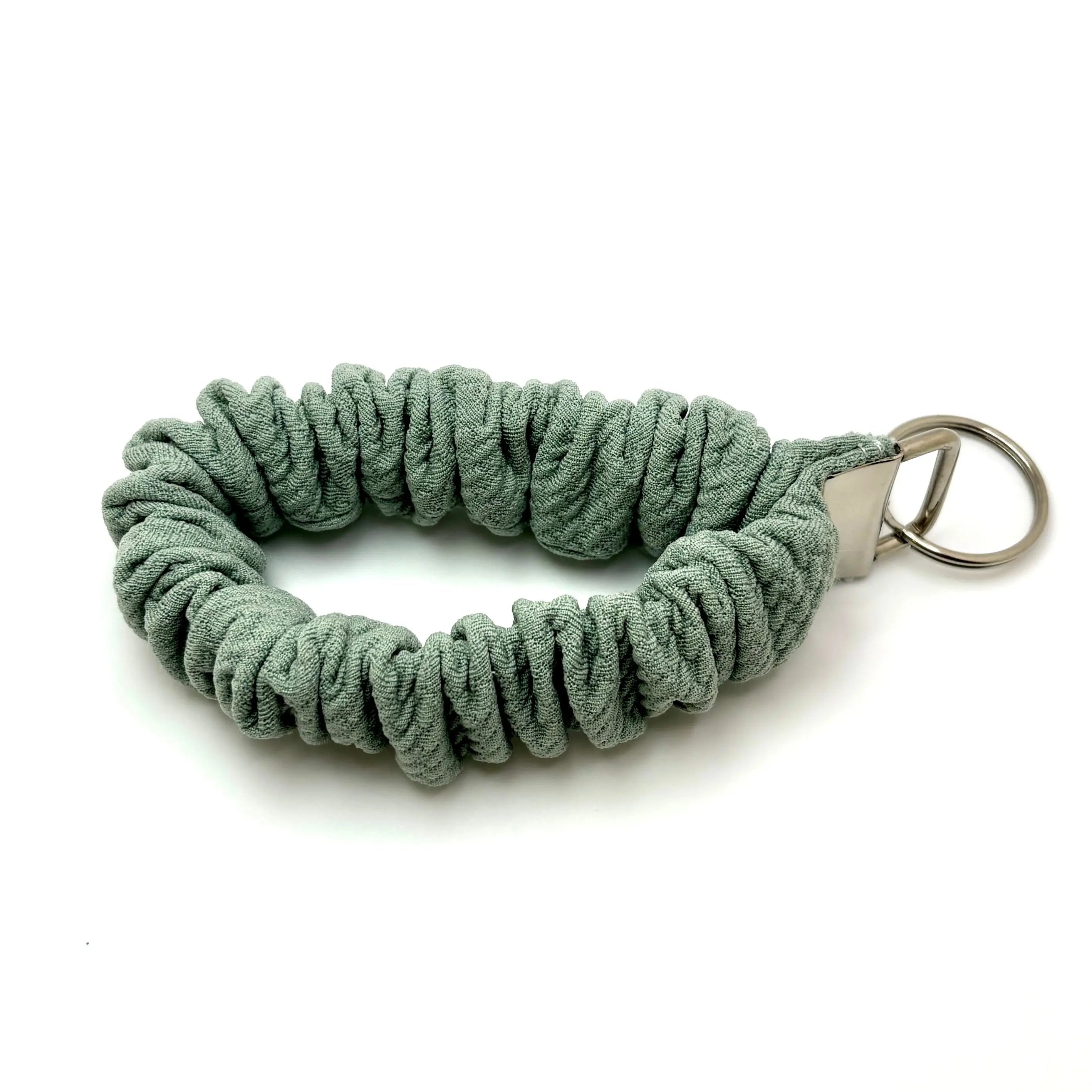 Sage Bullet Scrunchie Wristlet
