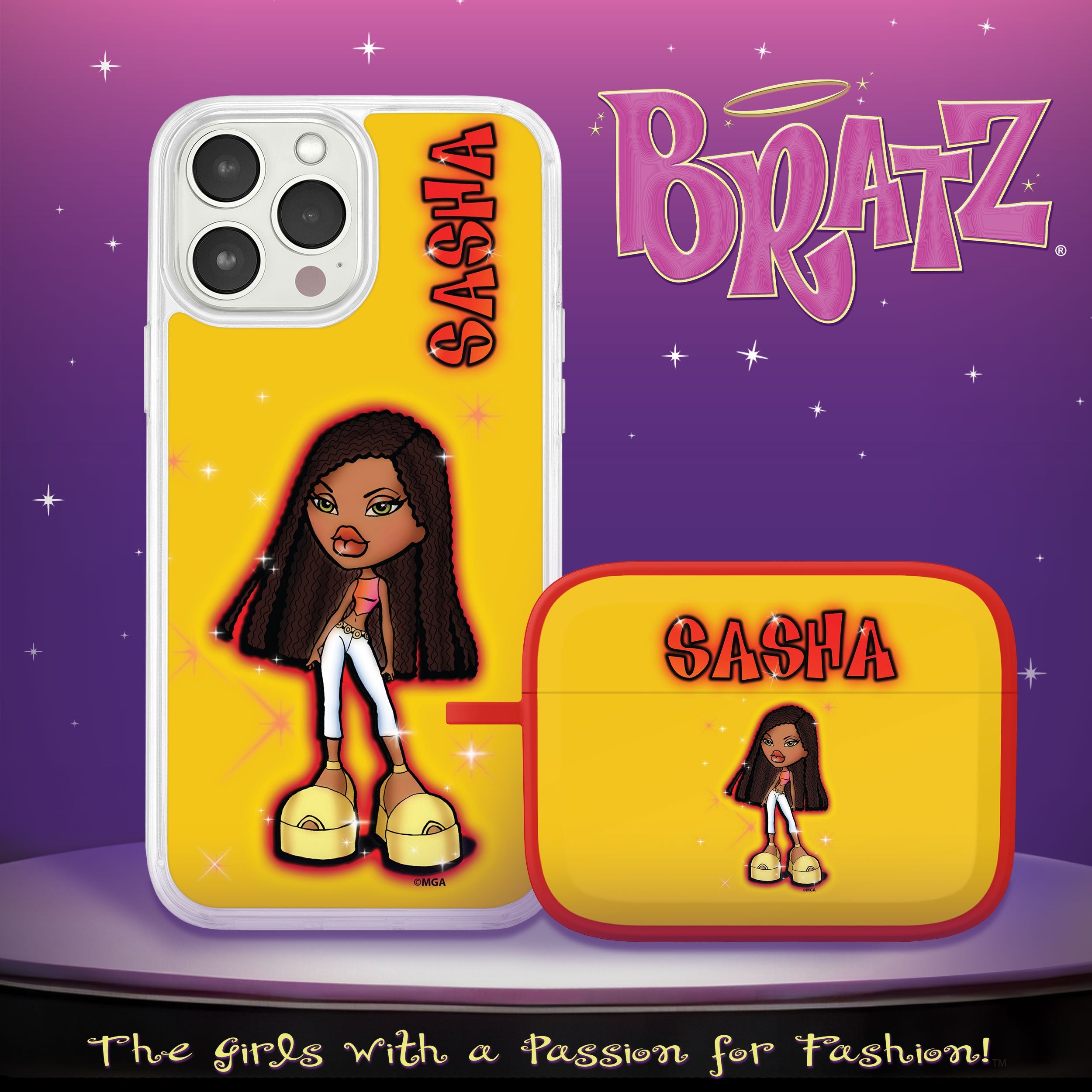 Bratz® Passion For Fashion HD Apple iPhone 11 and AirPods Pro Combo Package