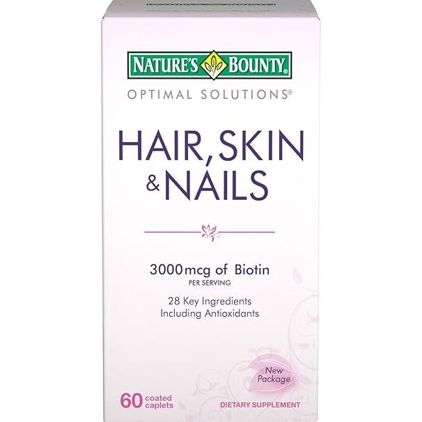 Natures Hair skin nails frml tb60