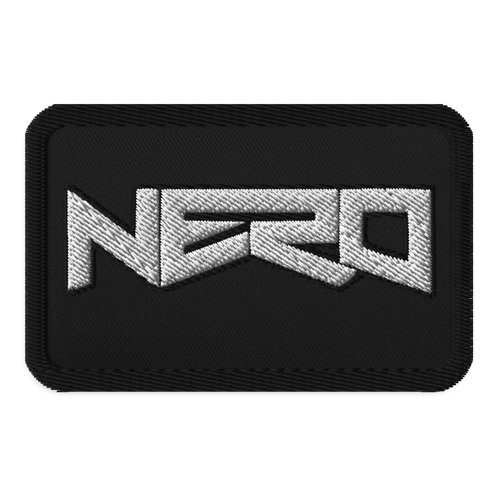 NERO Iron-on Embroidered EDM Patches